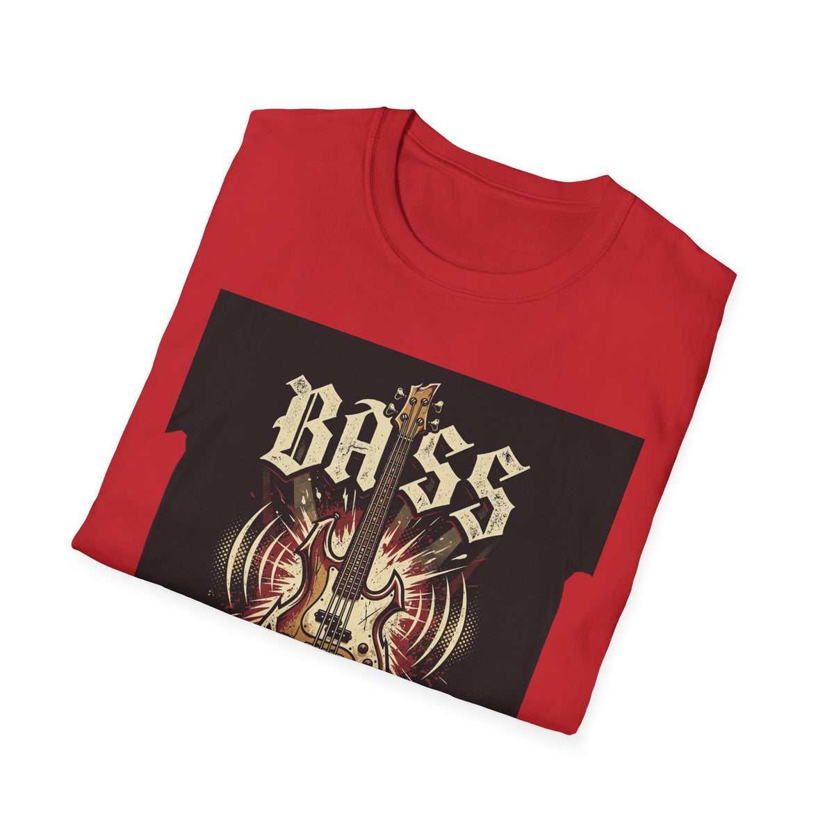 Bass Guitar T-Shirt — "Bass: If You Got It, Crank It Up!" Rock Music Tee