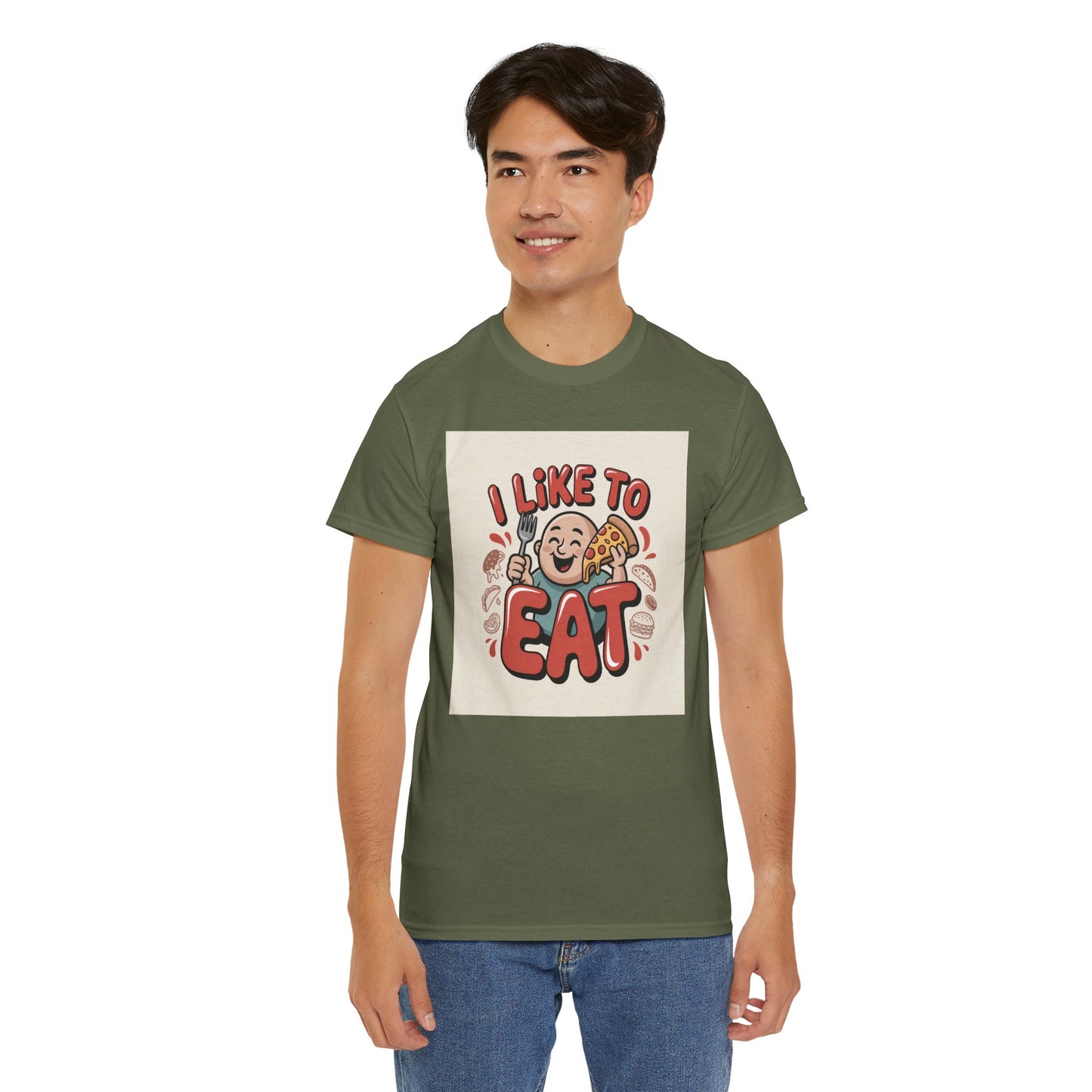 I Like To Eat T-Shirt — Funny Food Lover Graphic Tee