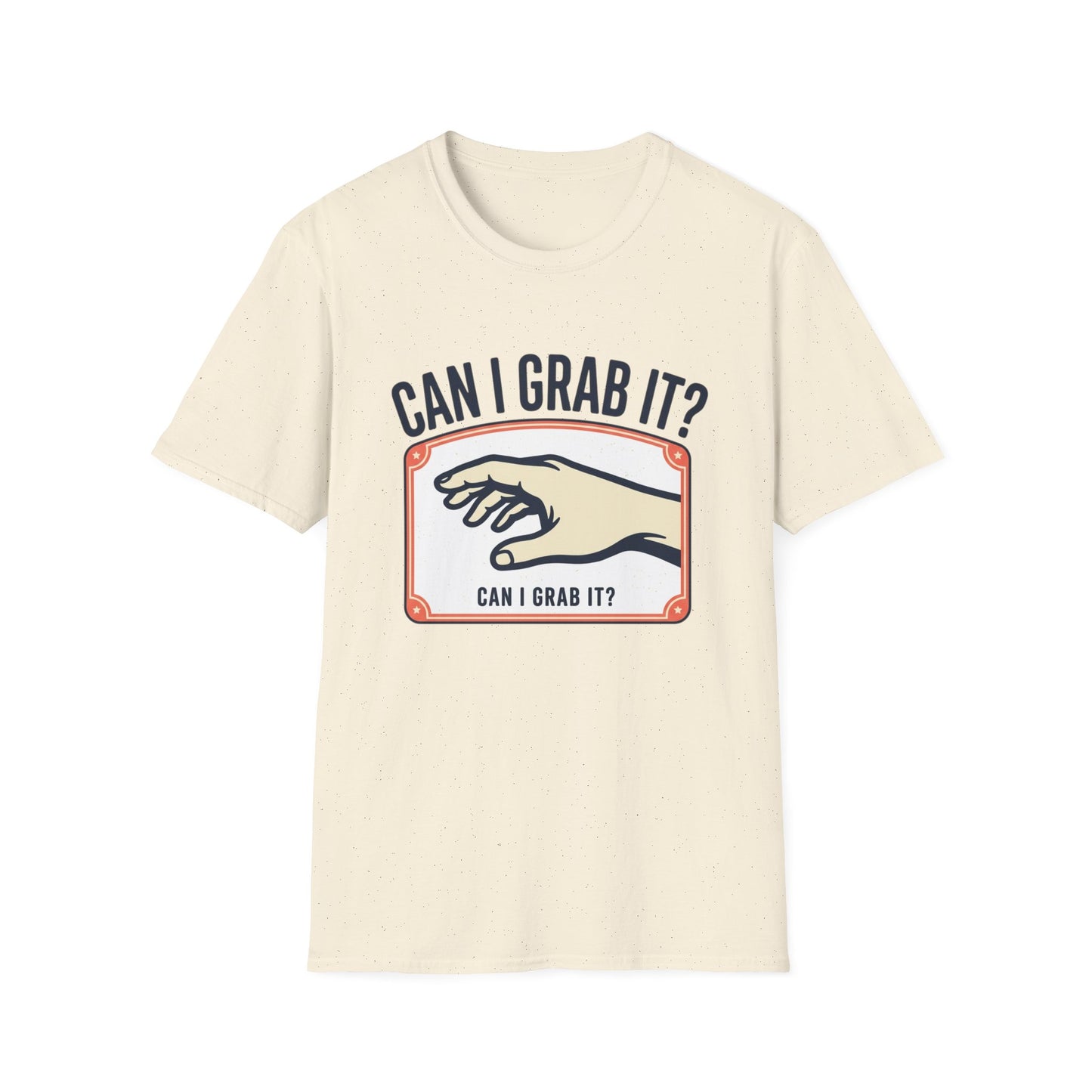 Can I Grab It? Graphic T-Shirt — Retro Hand Illustration Tee