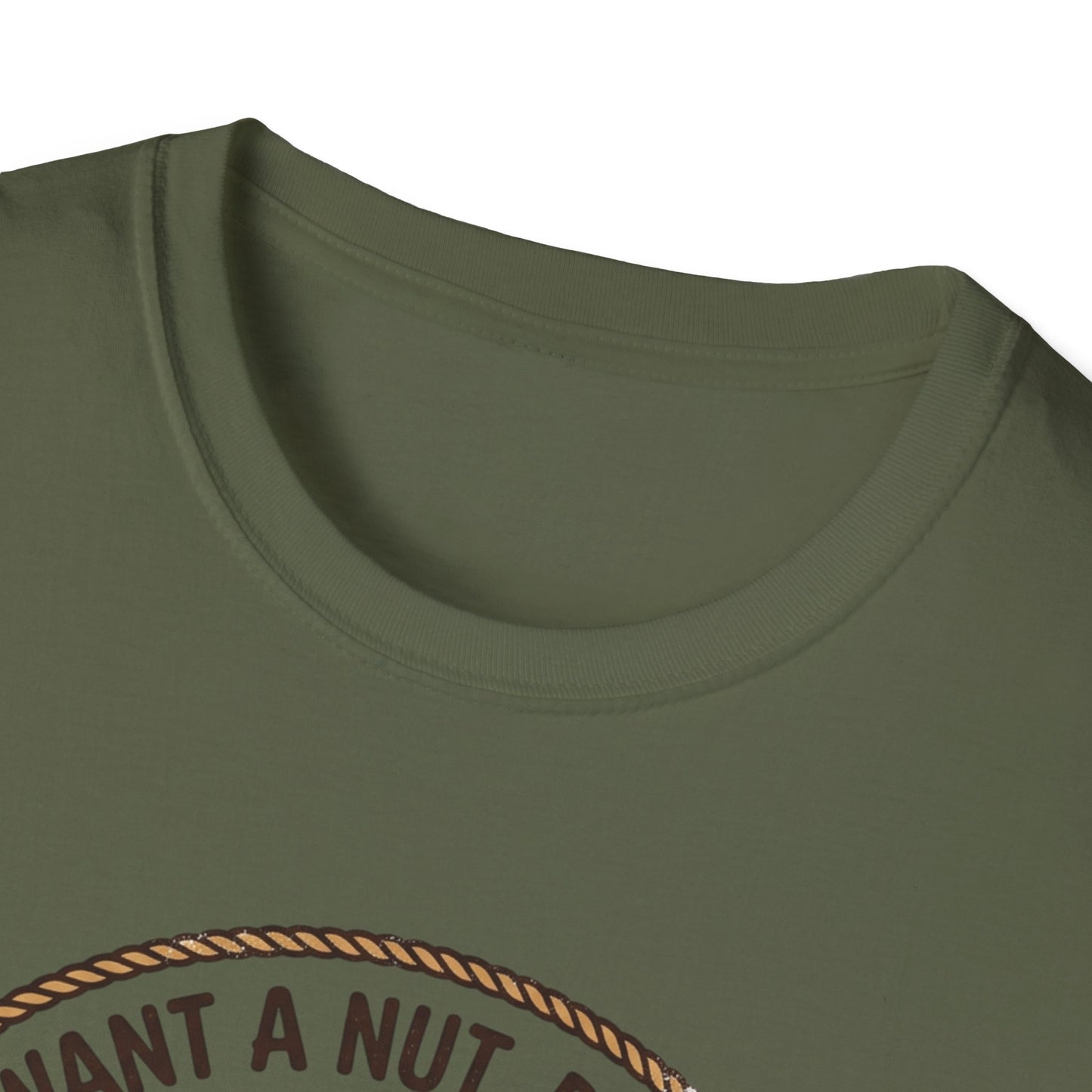 Vintage Mascot Peanut T-Shirt — "You Want a Nut, Don't You?" Retro Graphic Tee Printify