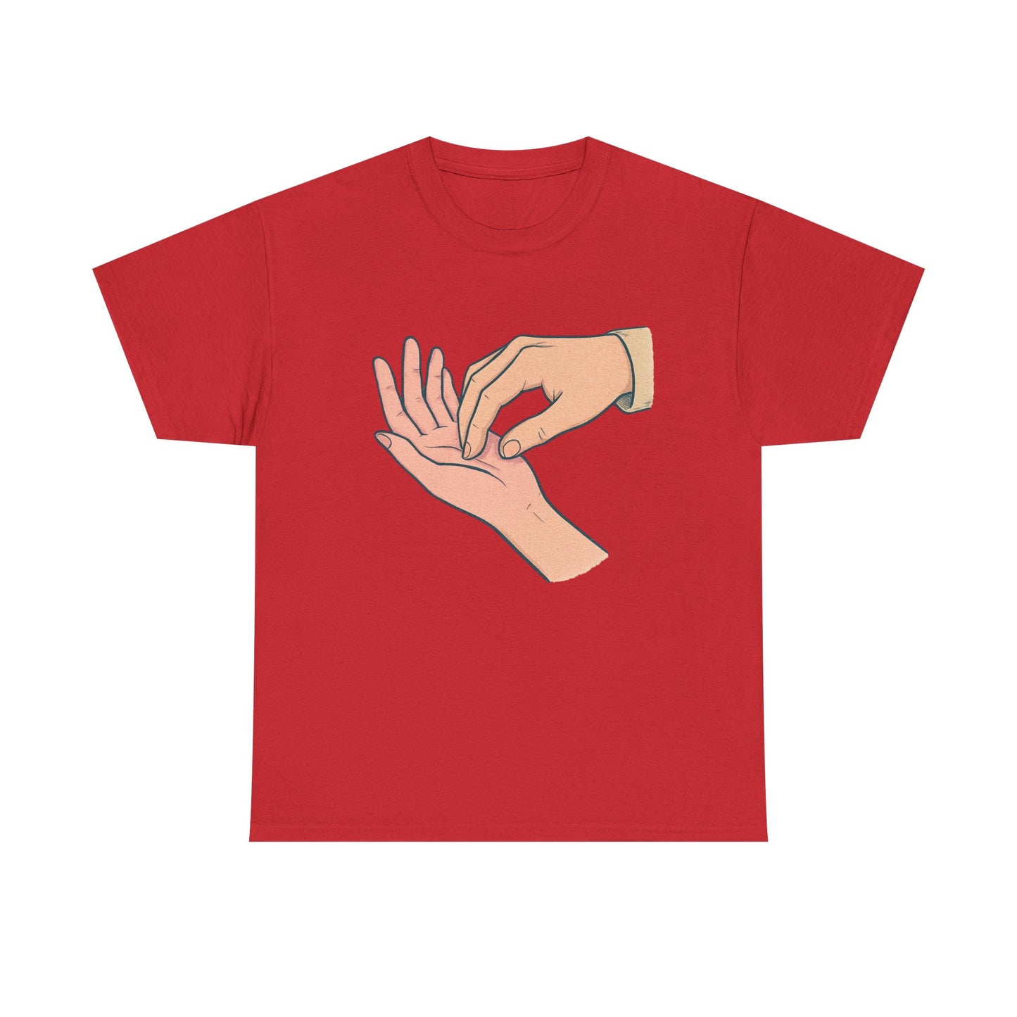 T-Shirt - Gentle Palm Reading Illustration Tee
