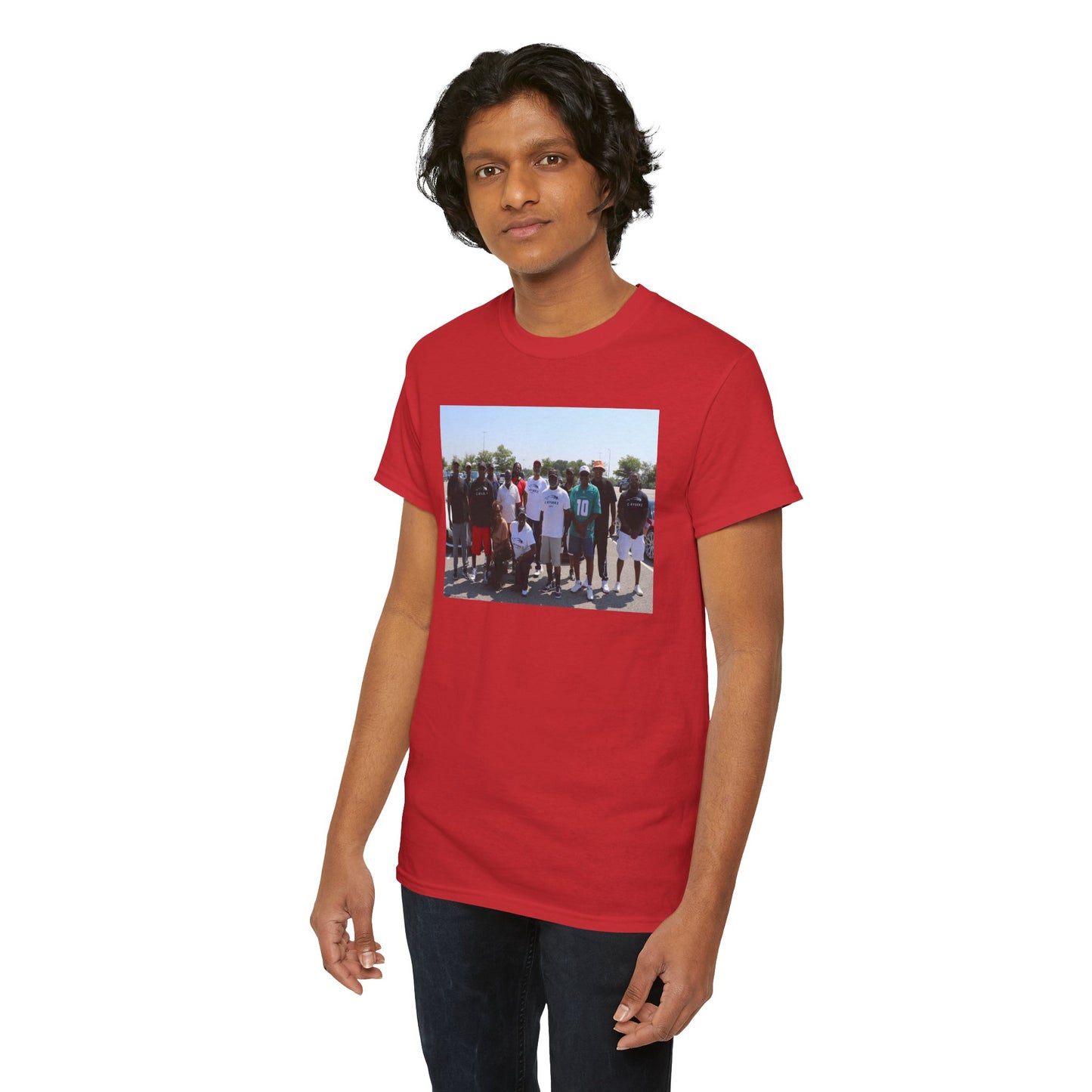 C-RYDERZ Group Photo Custom Tee — Personalized Reunion & Team Picture Shirt Printify