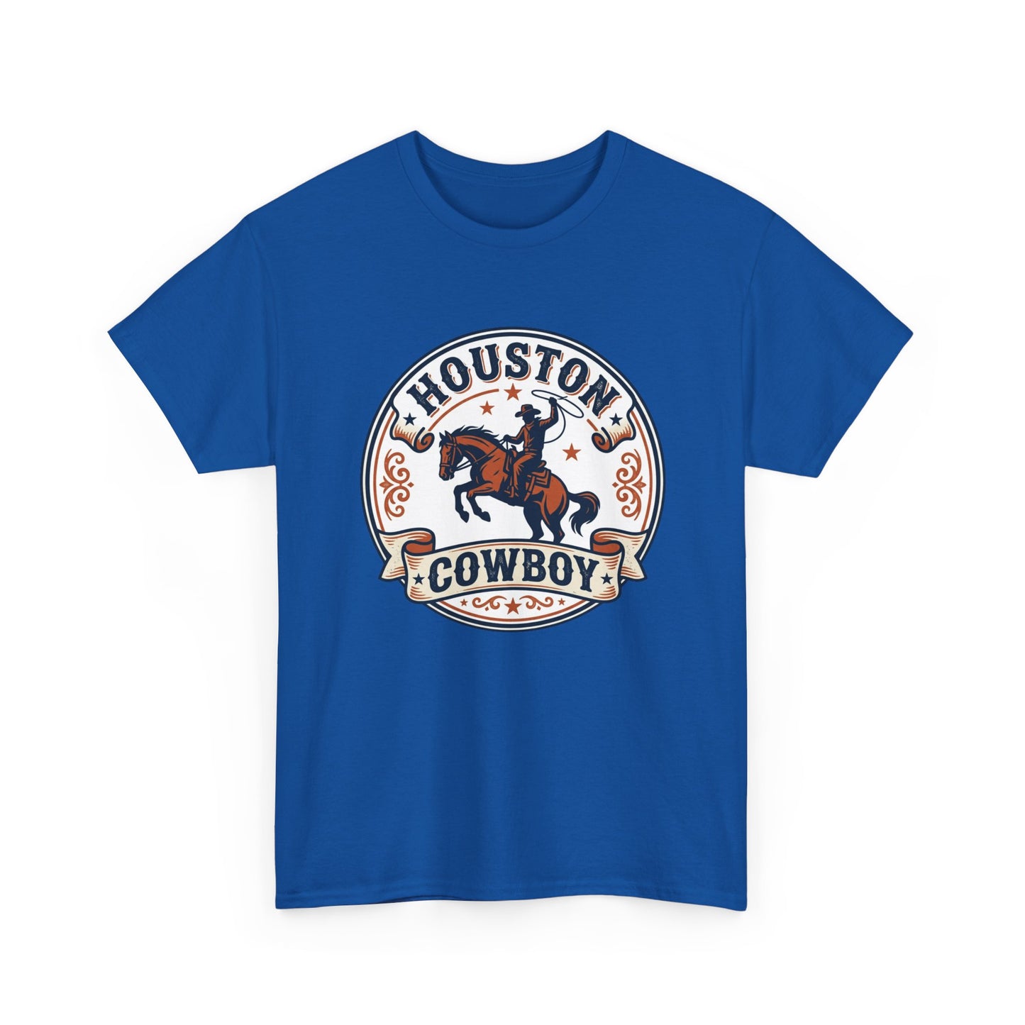 Houston Cowboy T-Shirt – Rodeo Western Graphic Tee