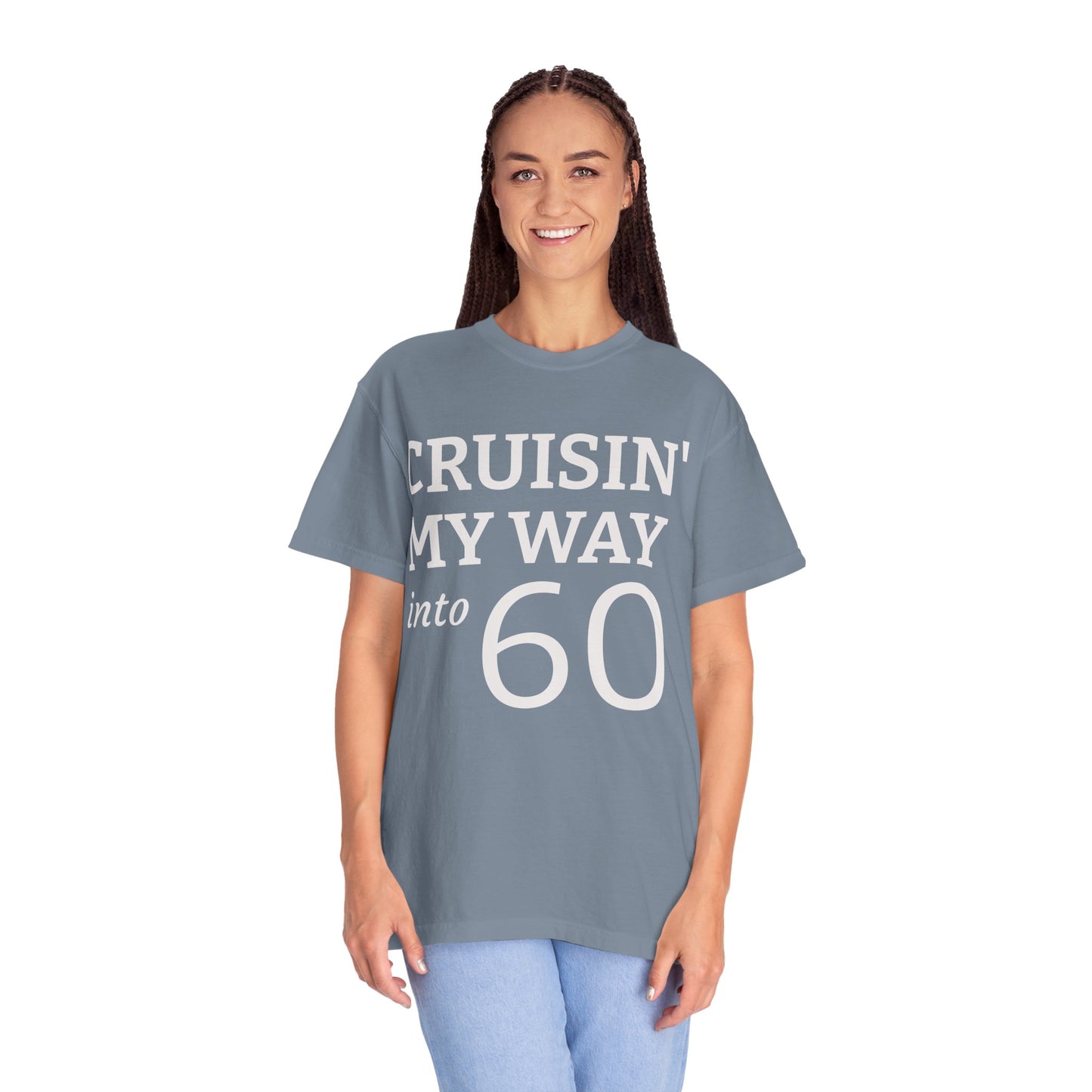 Cruisin' My Way Into 60 T-Shirt — 60th Birthday Tee
