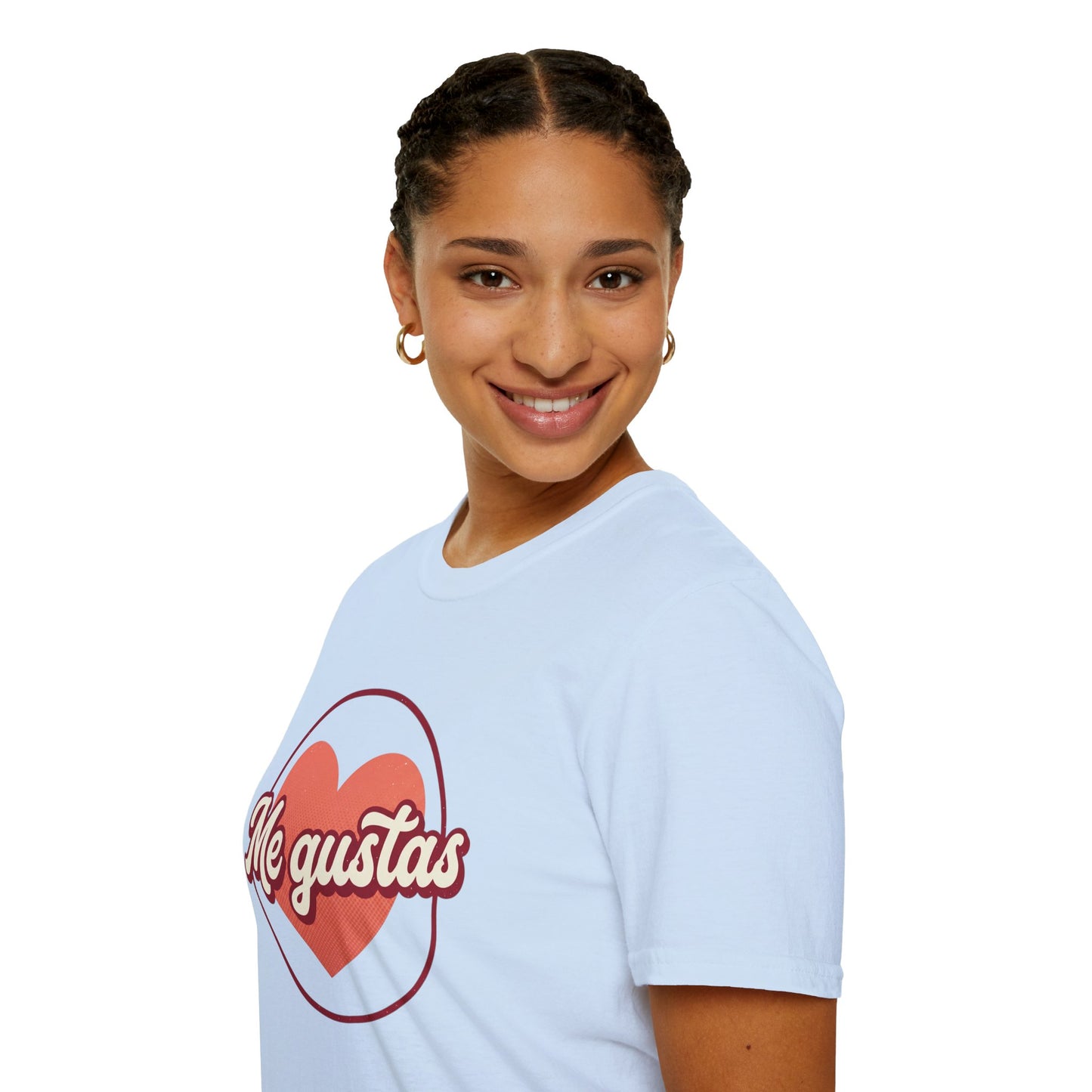 Me Gustas Heart T-Shirt — Spanish Love Graphic Tee
