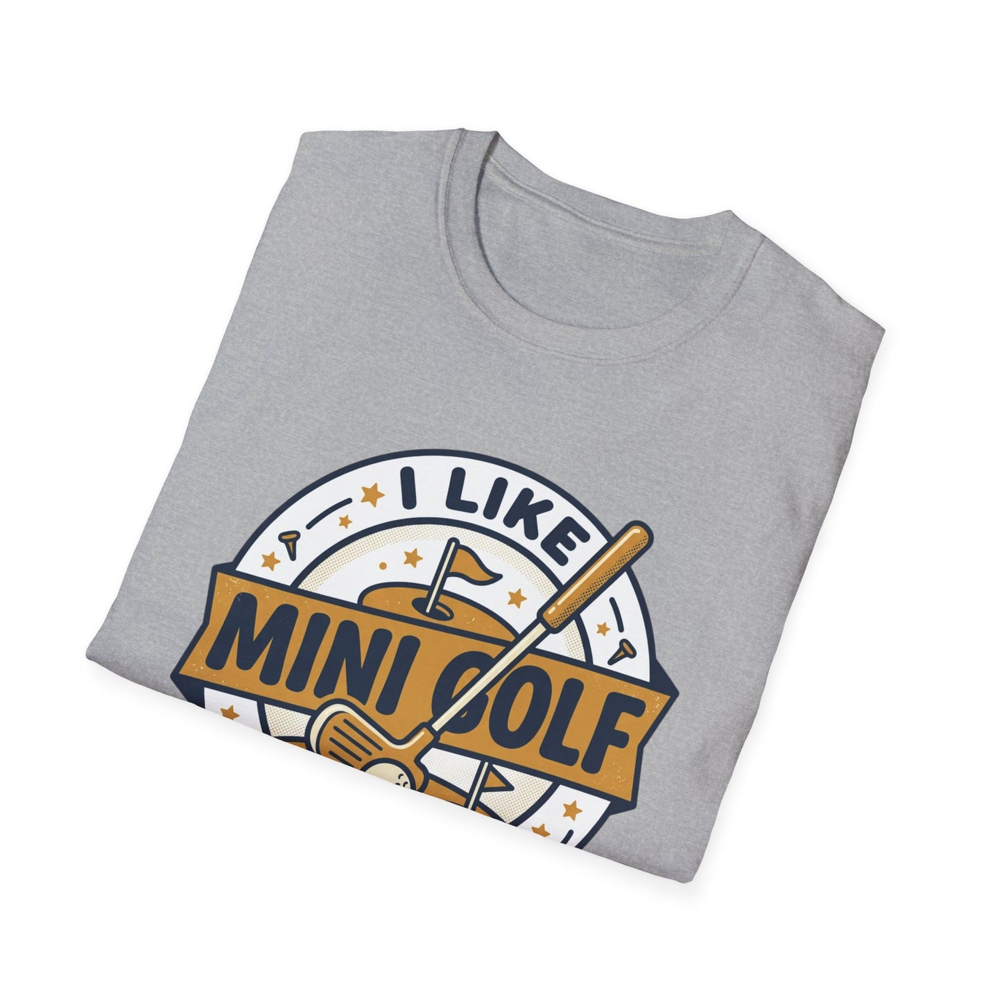 I Like Mini Golf T-Shirt — Retro Mini-Golf Graphic Tee for Fans & Players
