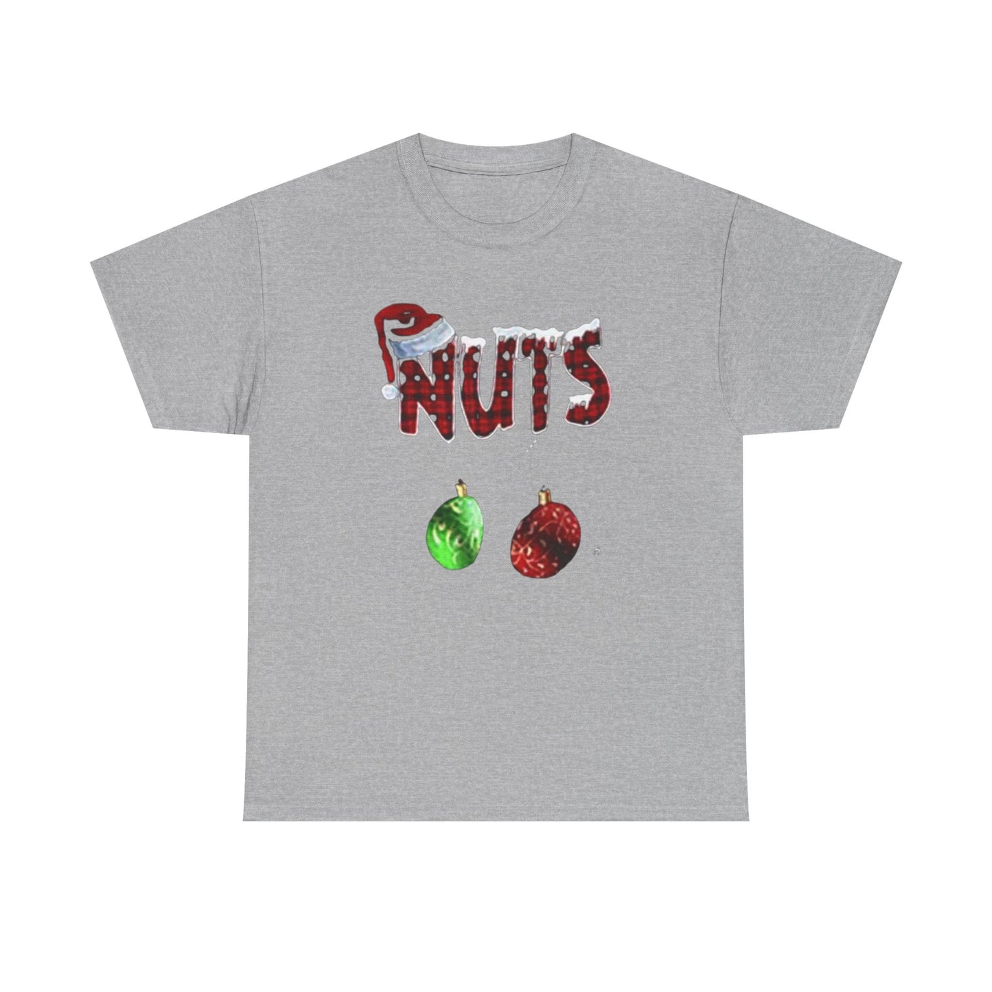 Holiday 'Nuts' Tee — Funny Christmas Ornament Graphic T-Shirt Printify