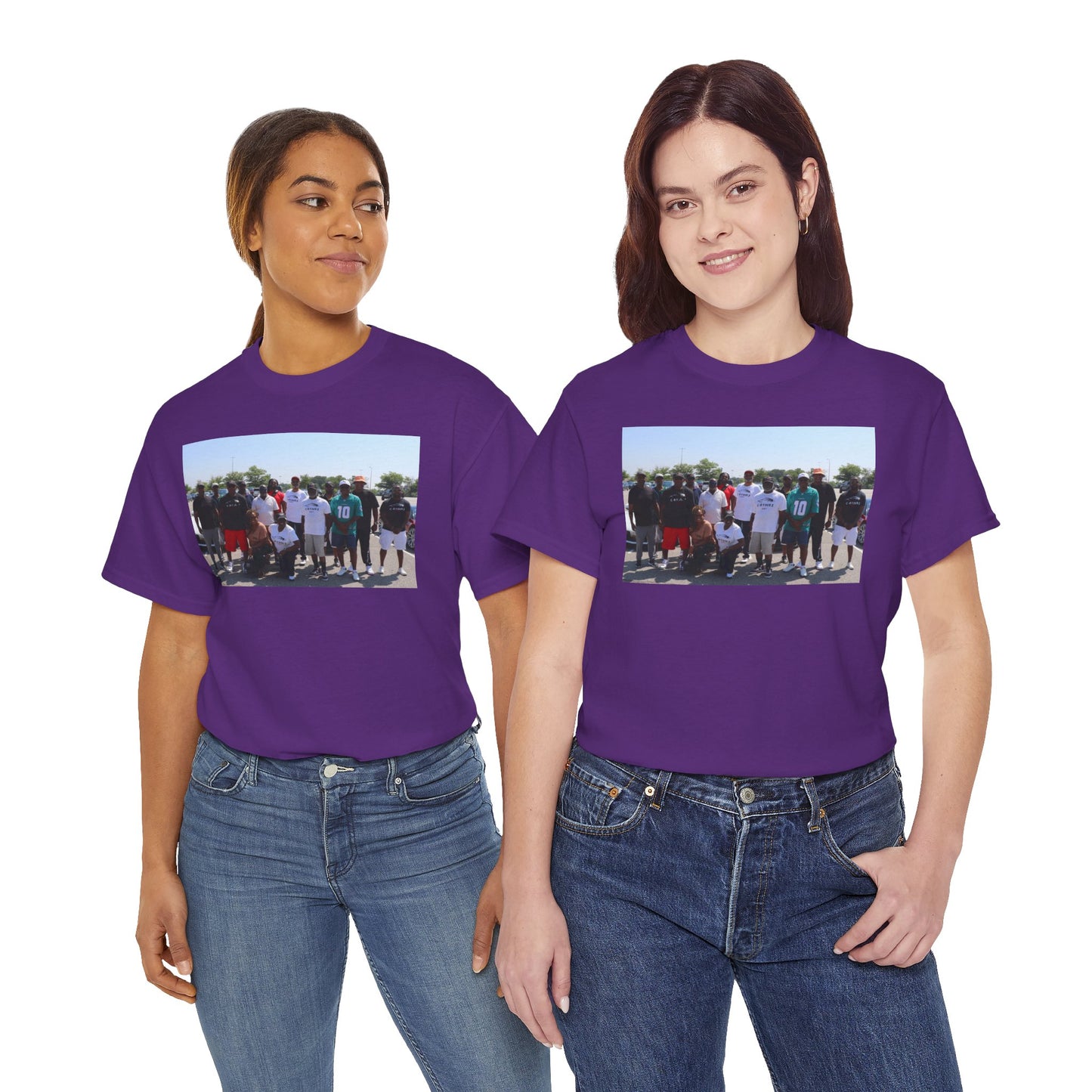 C-RYDERZ Group Photo Custom Tee — Personalized Reunion & Team Picture Shirt Printify