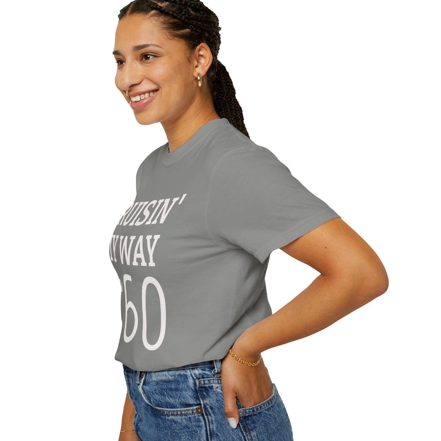 Cruisin' My Way Into 60 T-Shirt — 60th Birthday Tee