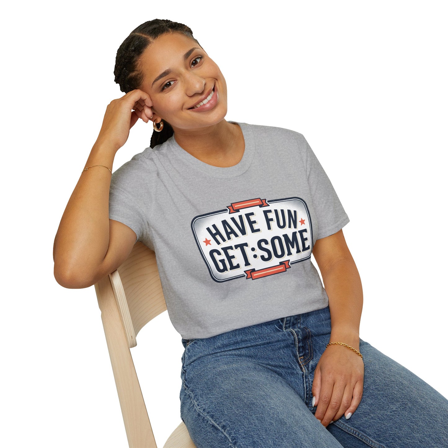 Have Fun Get Some T-Shirt — Retro Road Sign Graphic Tee