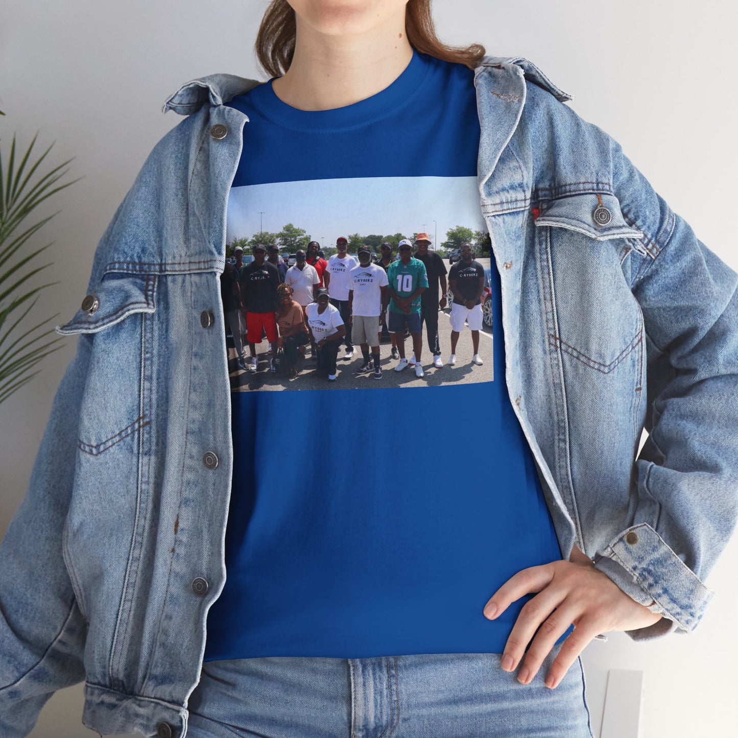 C-RYDERZ Group Photo Custom Tee — Personalized Reunion & Team Picture Shirt Printify