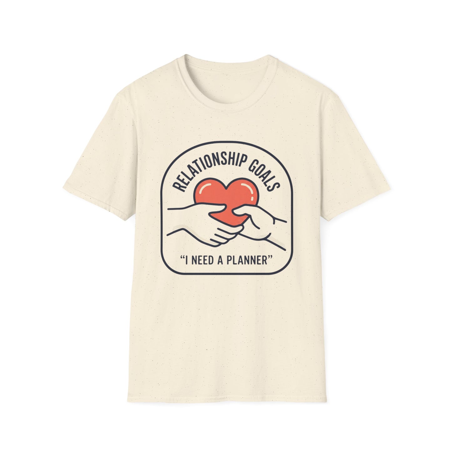 “Relationship Goals” Heart & Hands Graphic Tee (I Need a Planner)
