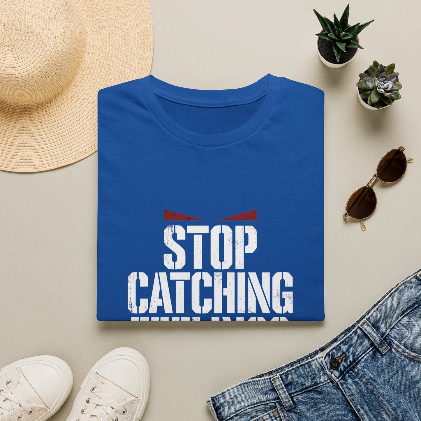 Stop Catching Feelings T-Shirt — Funny Heartbreak Graphic Tee