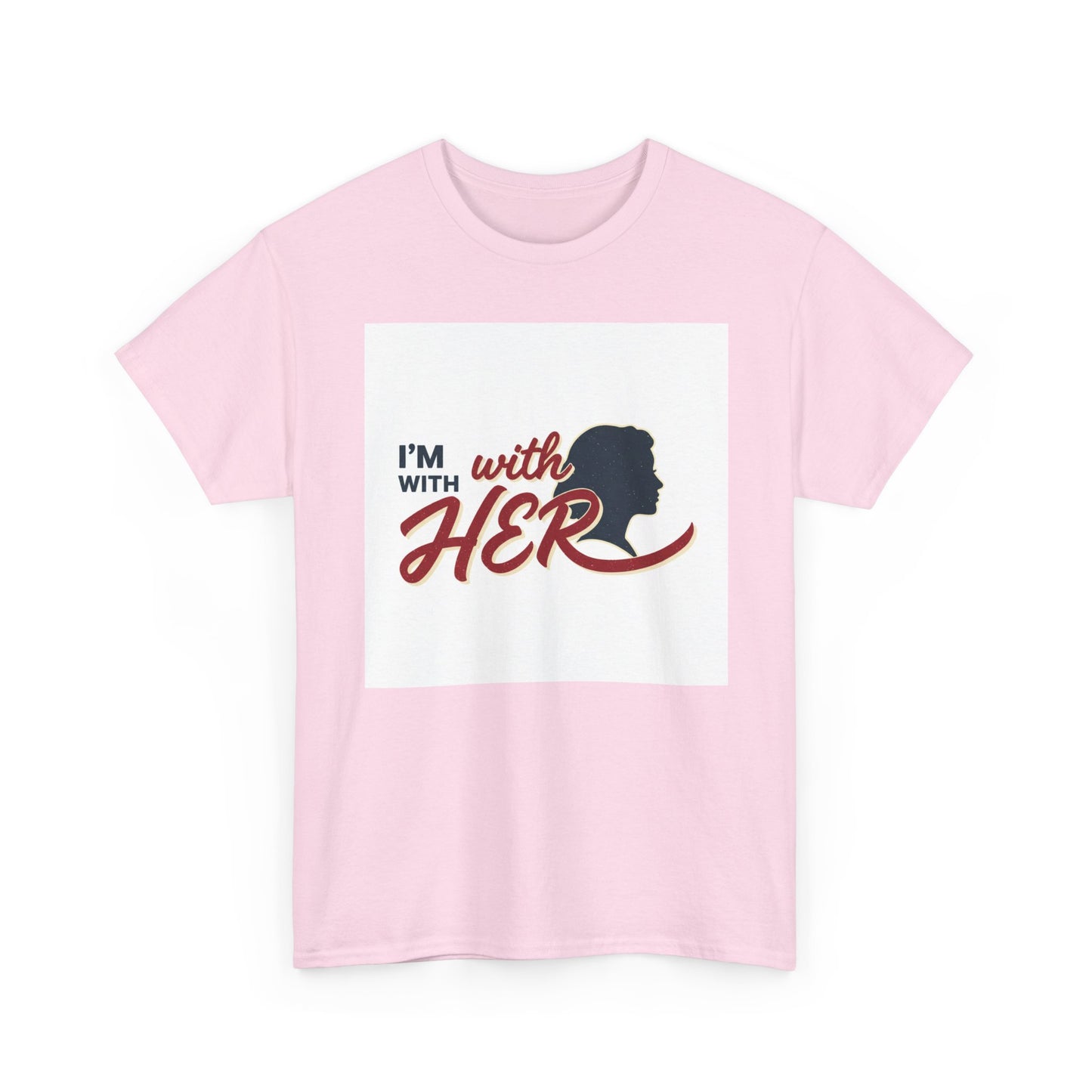 I'm With Her T-Shirt — Women's Rights / Feminist Silhouette Tee