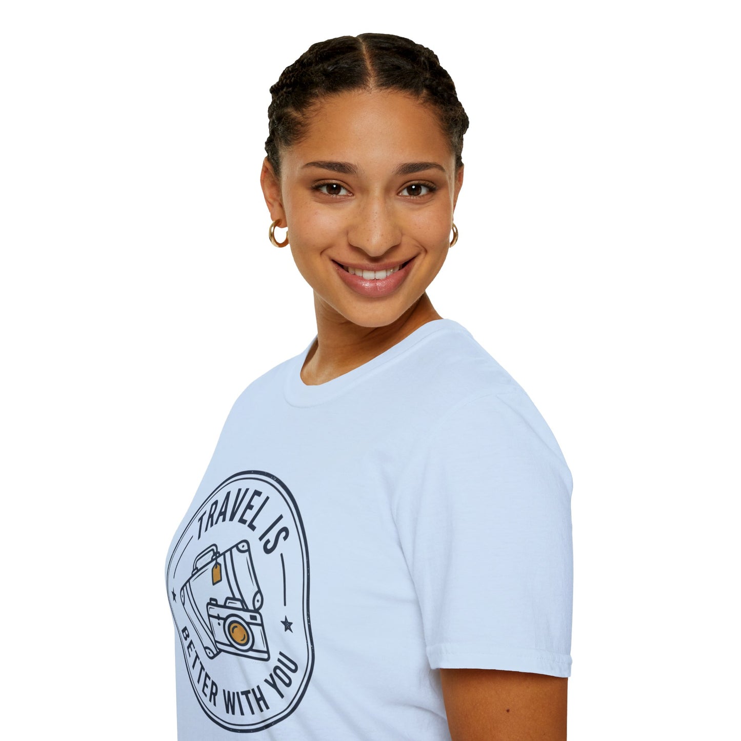 Travel Is Better With You T‑Shirt — Travel Lovers Graphic Tee