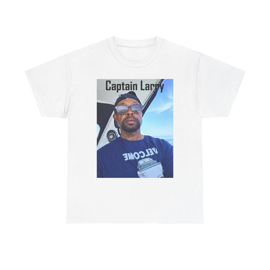 Custom Photo Print T-Shirt — Personalized Selfie Tee ("Welcome" Coffee Graphic) Printify