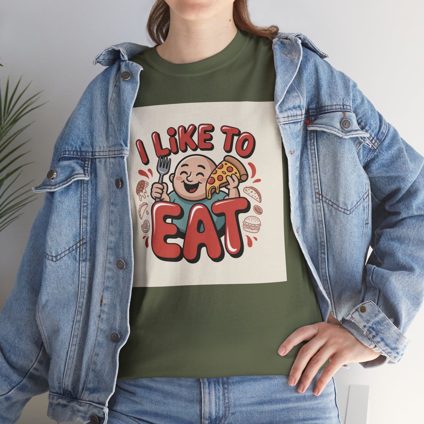 I Like To Eat T-Shirt — Funny Food Lover Graphic Tee
