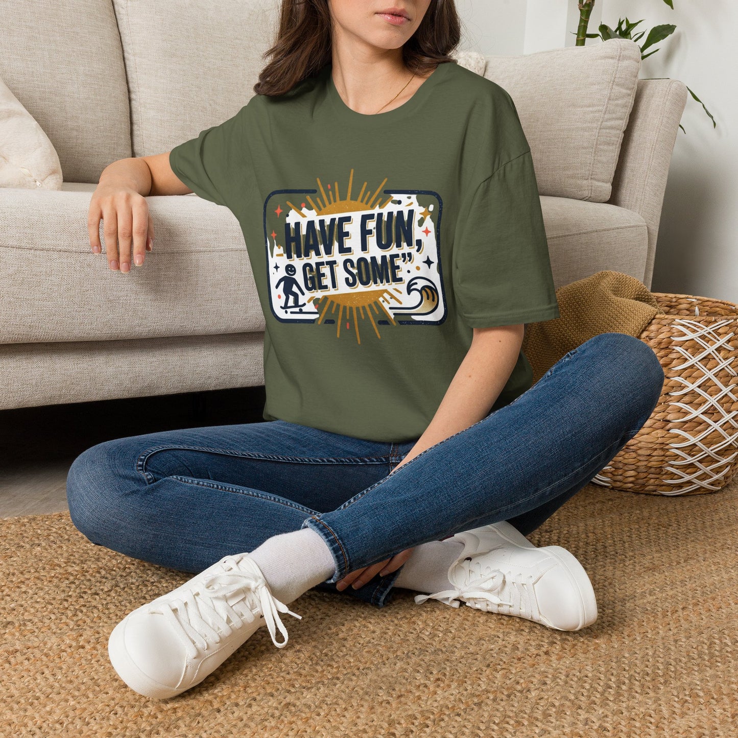 Have Fun, Get Some T-Shirt — Retro Surf & Skate Graphic Tee