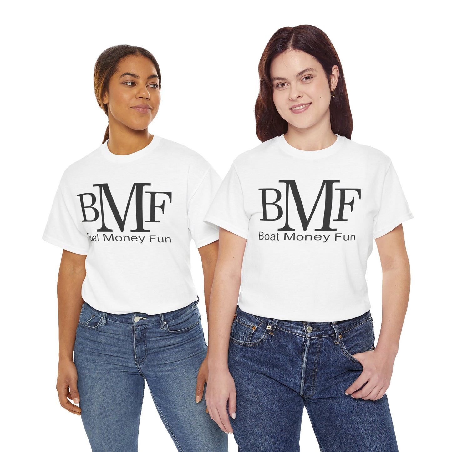 BMF - Boat Money Fun T-Shirt for Nautical Lovers-DMVBOC