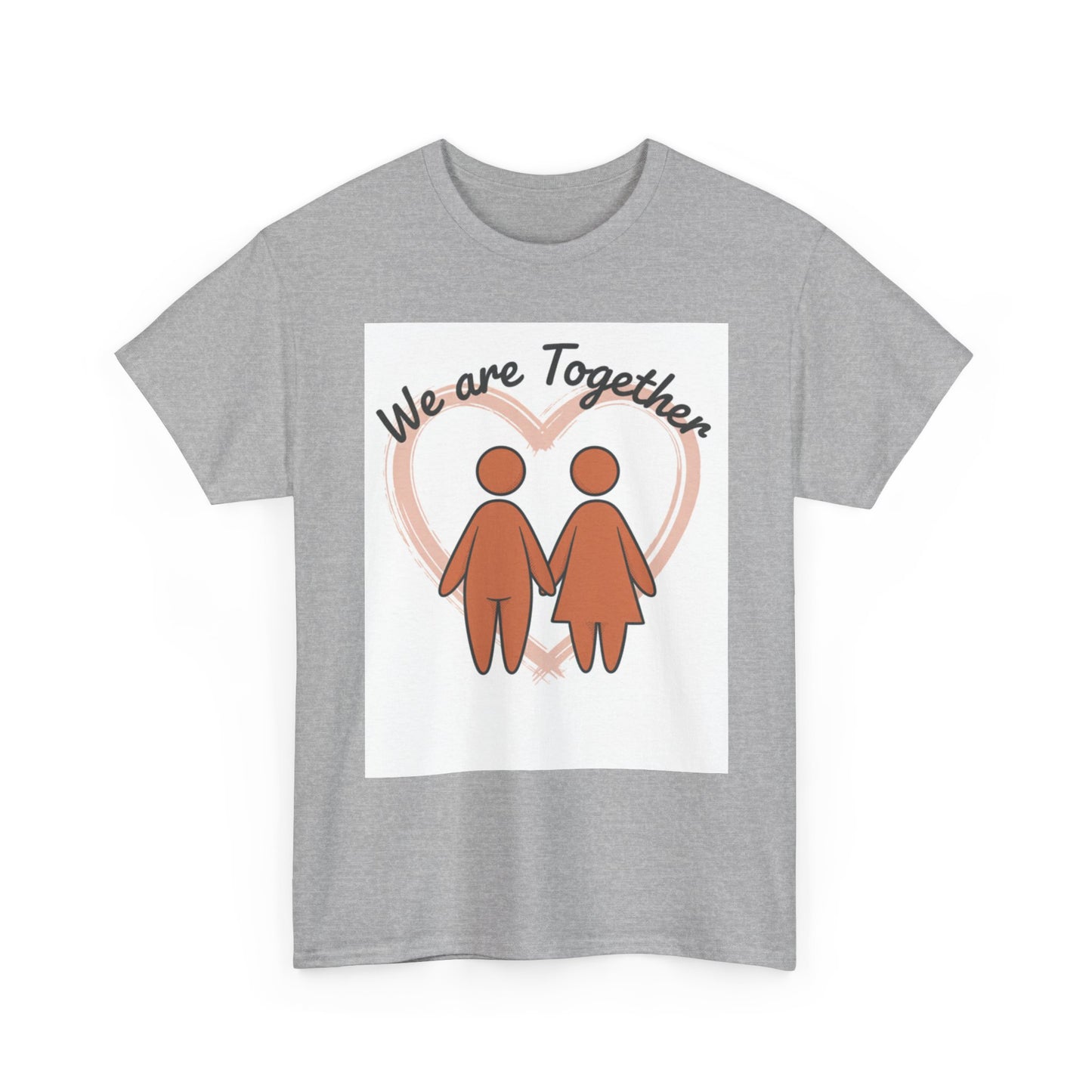 We Are Together Couple Tee — Matching Relationship T-Shirt