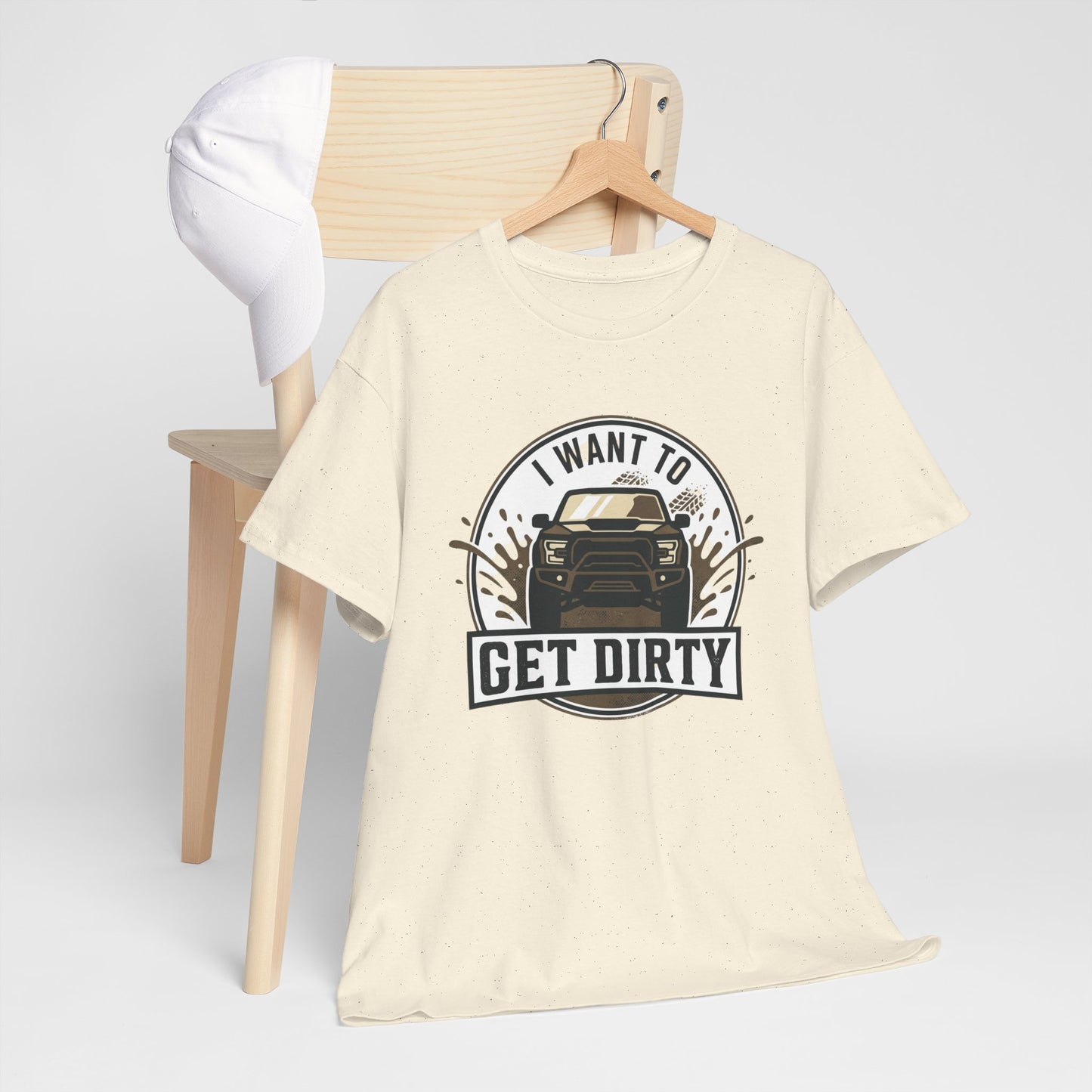 Get Dirty Truck Tee — Off-Road Adventure Graphic T-Shirt