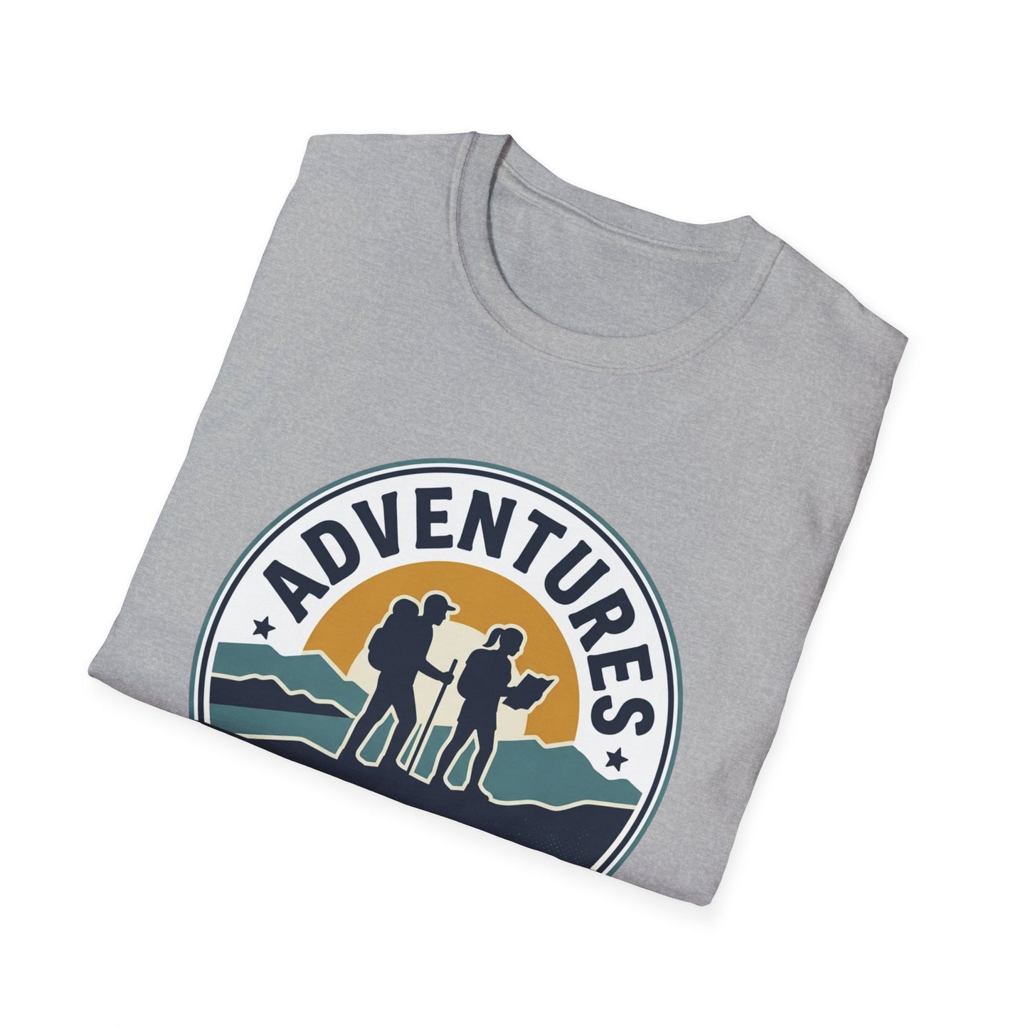Adventures Are Better Together T-Shirt — Couples Hiking Outdoor Graphic Tee