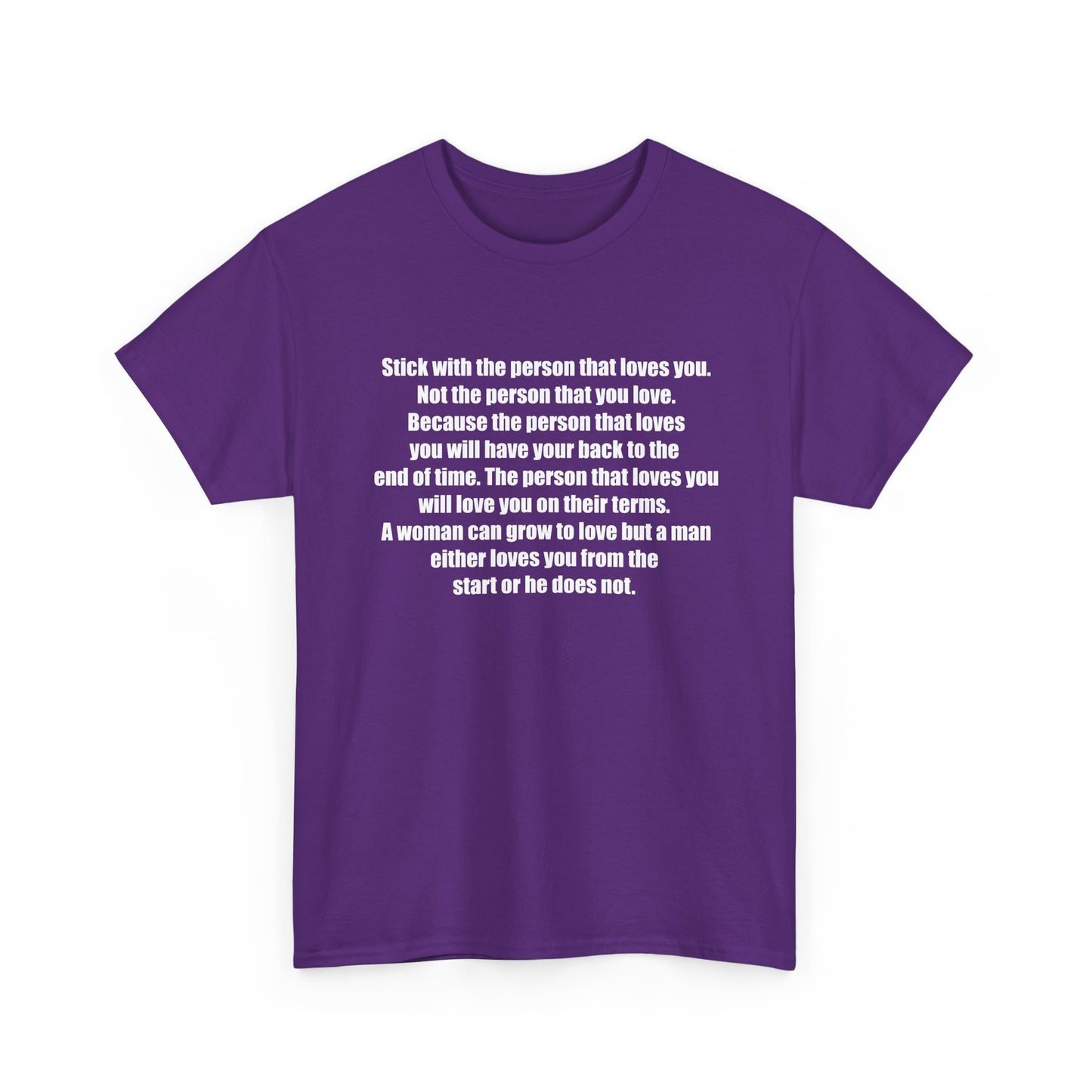 Motivational Quote Shirt for Love