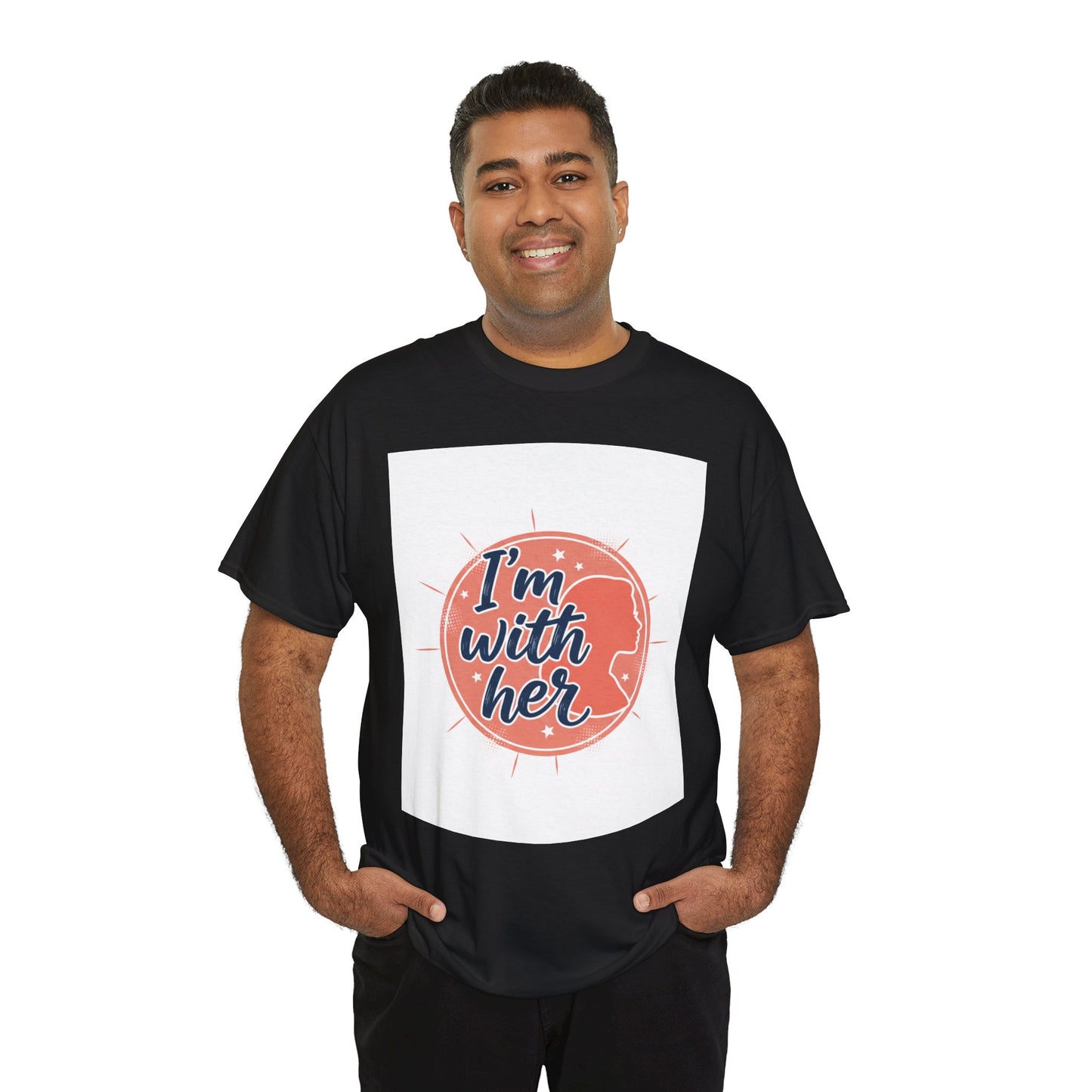 I'm With Her Tee — Feminist Equality Graphic T-Shirt