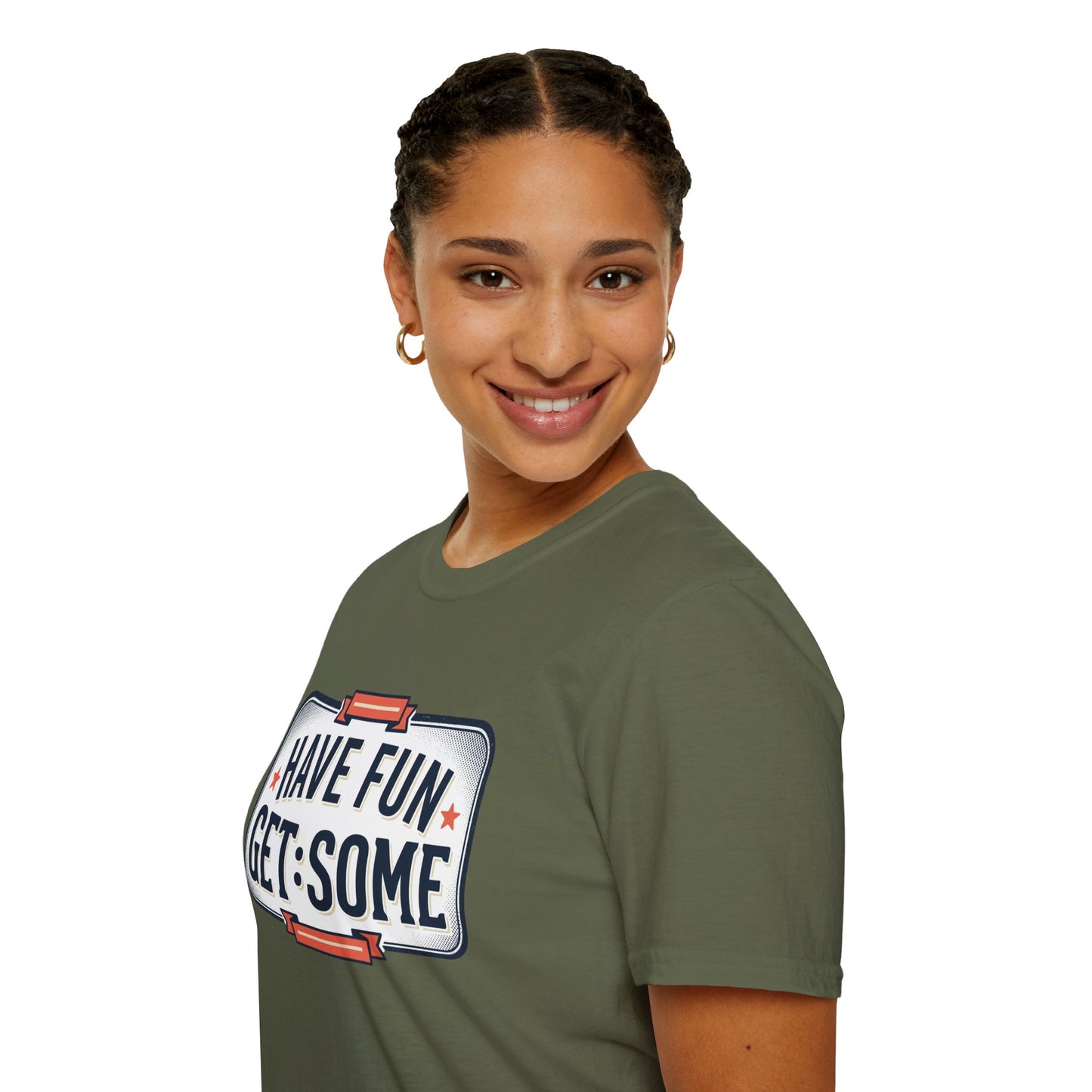 Have Fun Get Some T-Shirt — Retro Road Sign Graphic Tee