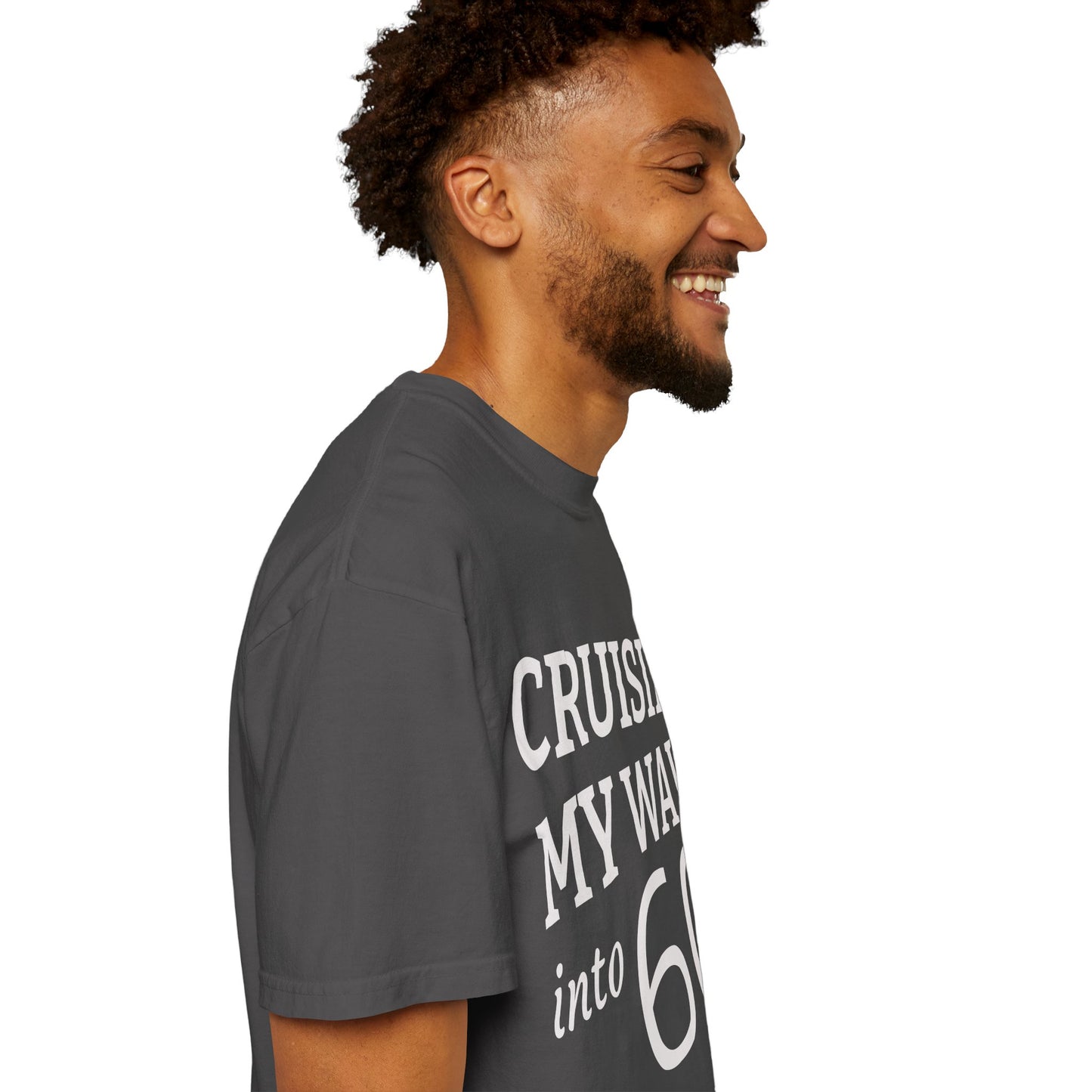 Cruisin' My Way Into 60 T-Shirt — 60th Birthday Tee