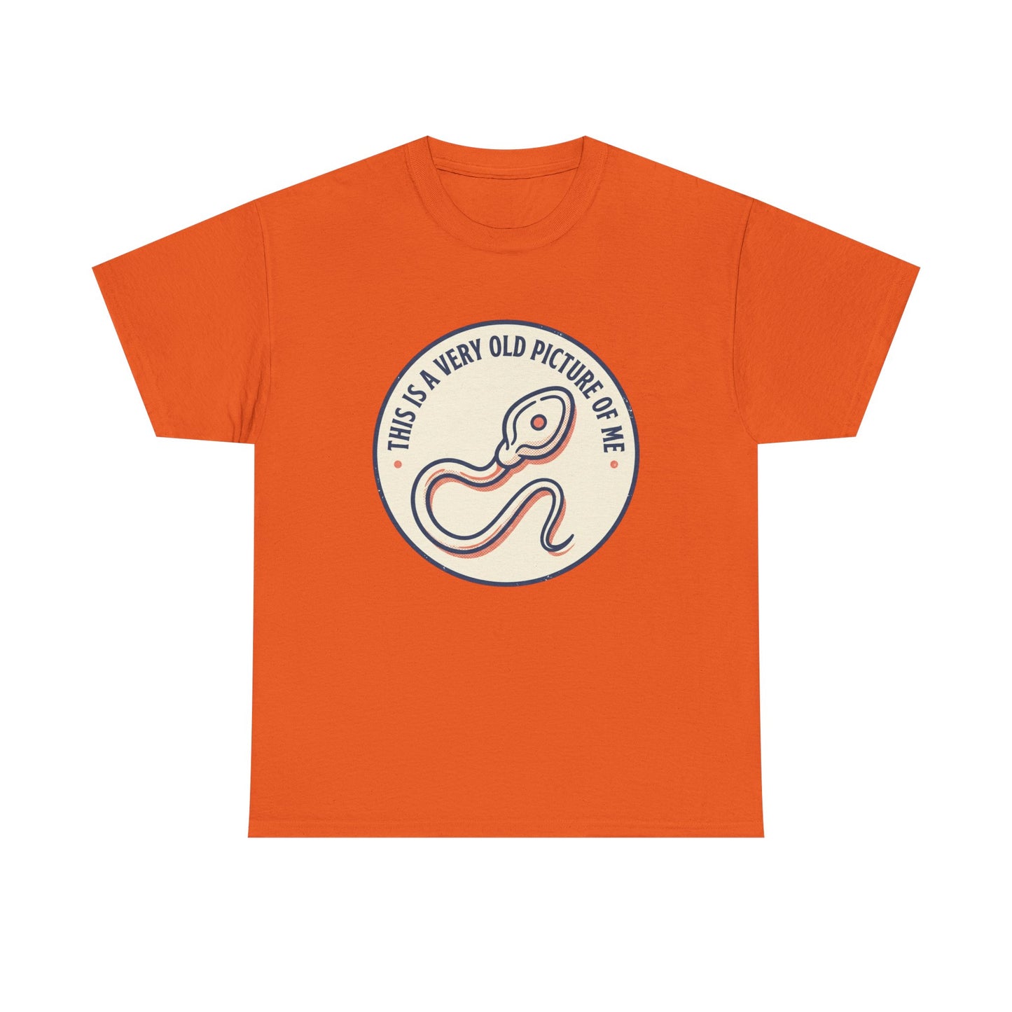"This Is A Very Old Picture Of Me" Retro Snake Graphic Tee