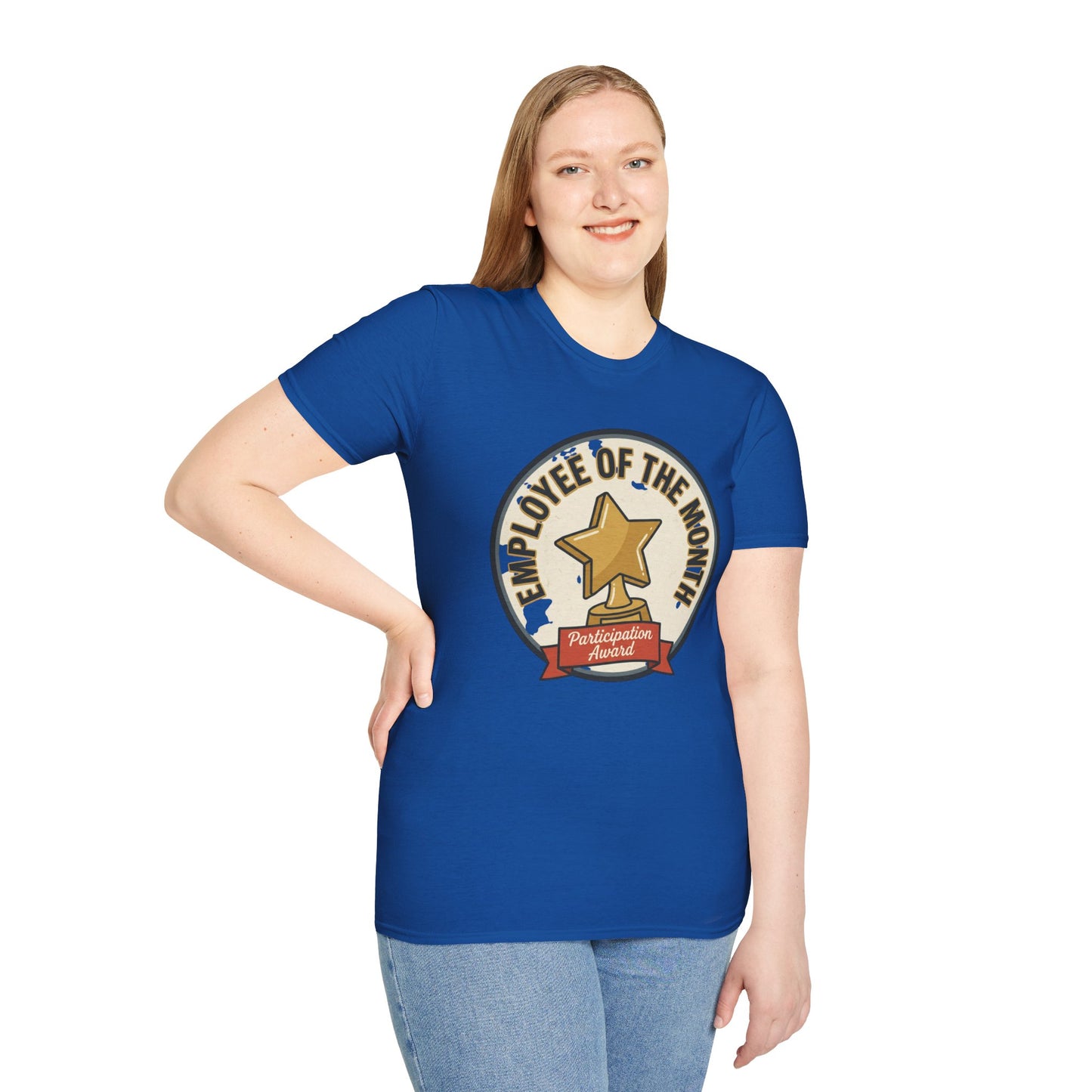 Employee of the Month T-Shirt — Participation Award Star Tee