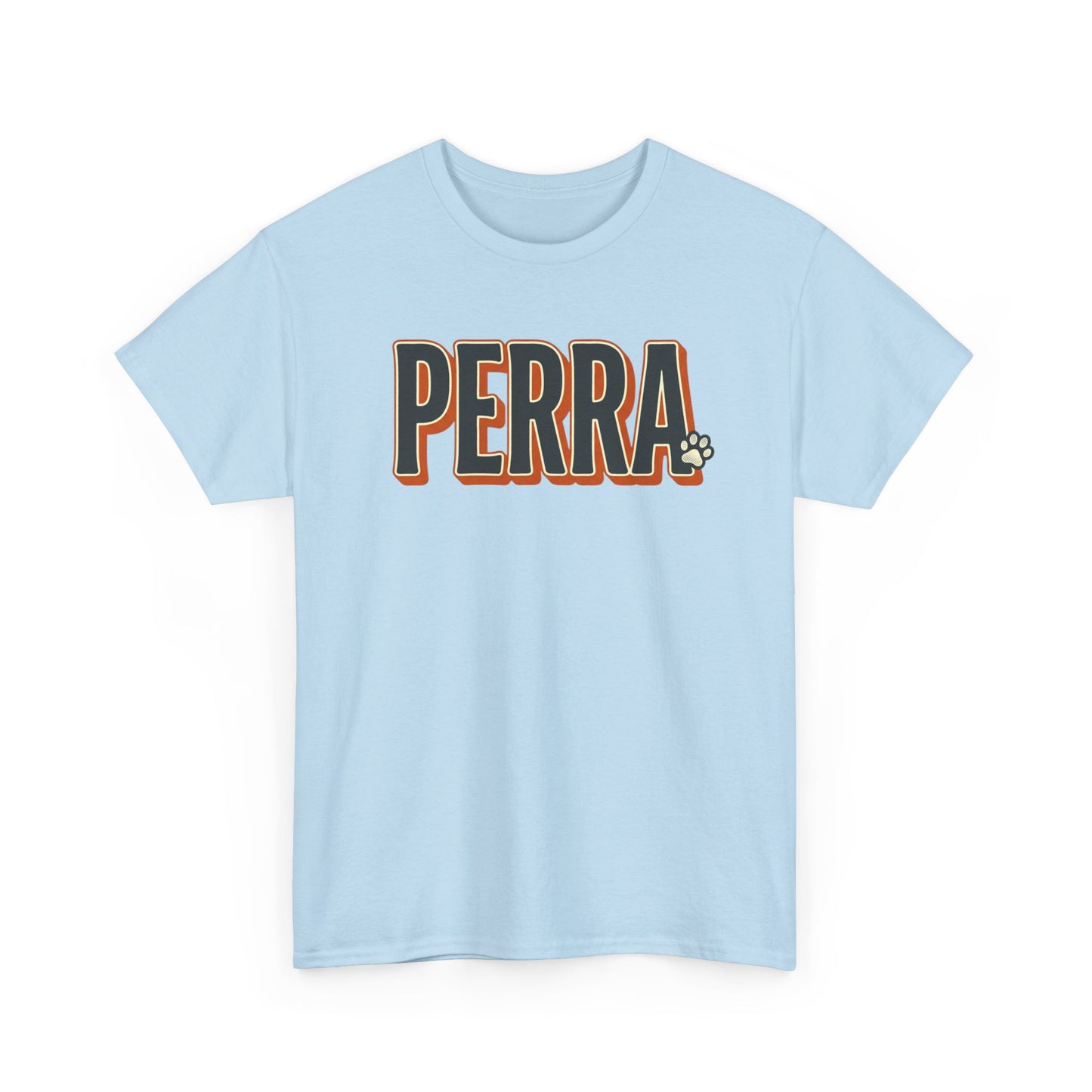 Perra Graphic Tee – Bold Retro Lettering T-Shirt