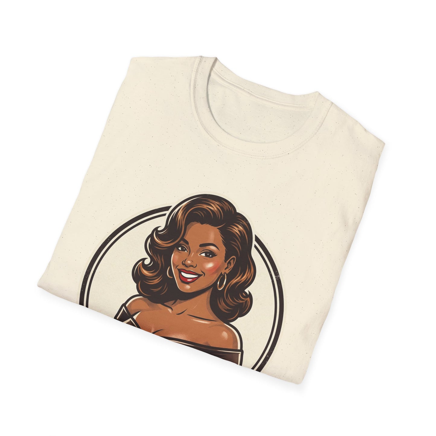 "Super Sexy Crew Mate" Retro Pin-Up Graphic Tee Printify