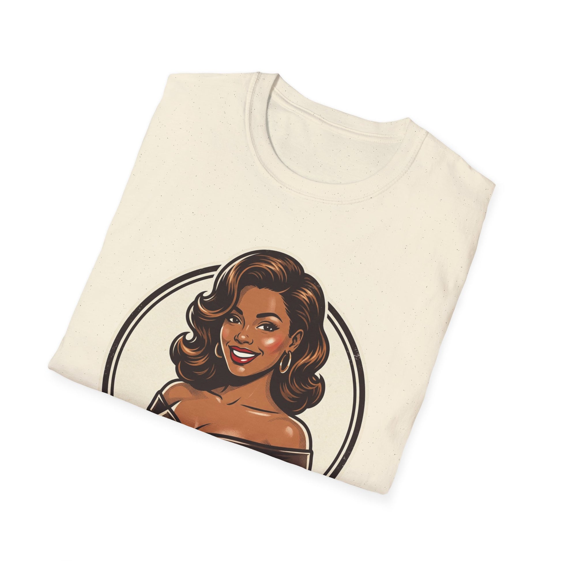 "Super Sexy Crew Mate" Retro Pin-Up Graphic Tee Printify