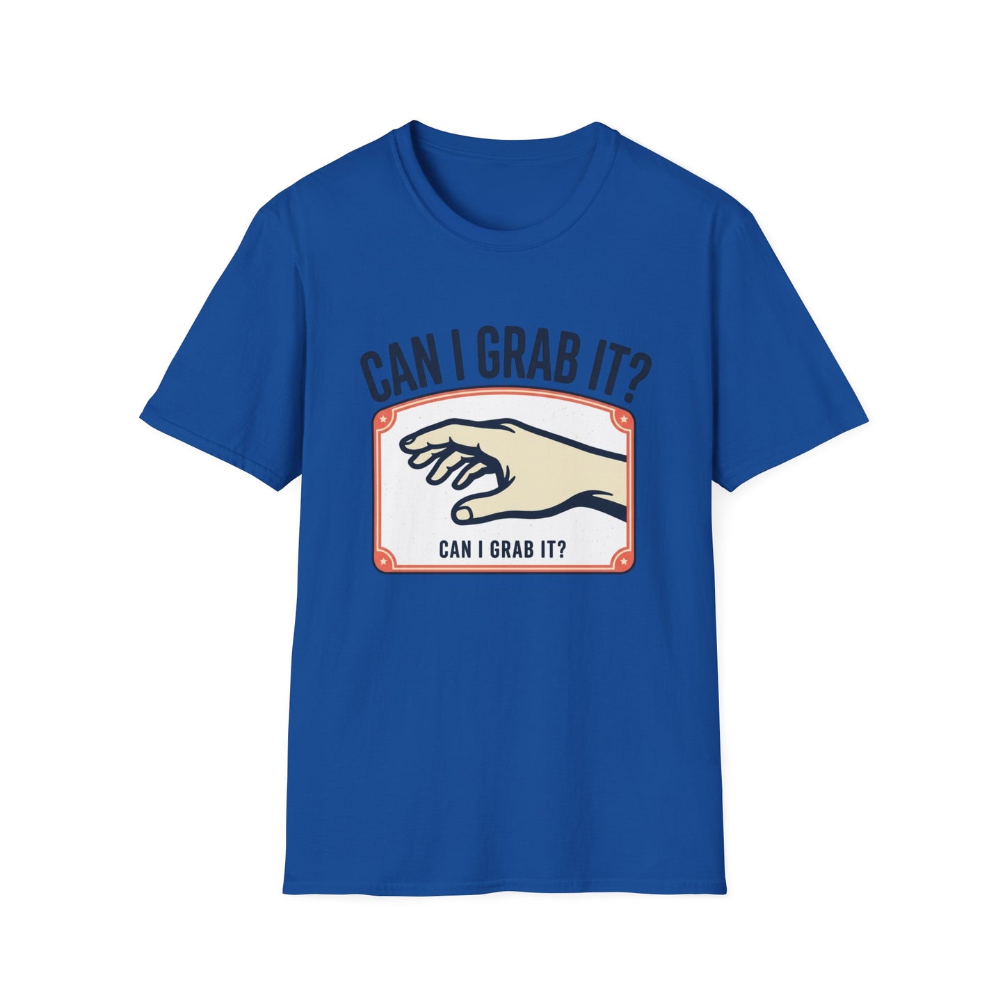 Can I Grab It? Graphic T-Shirt — Retro Hand Illustration Tee