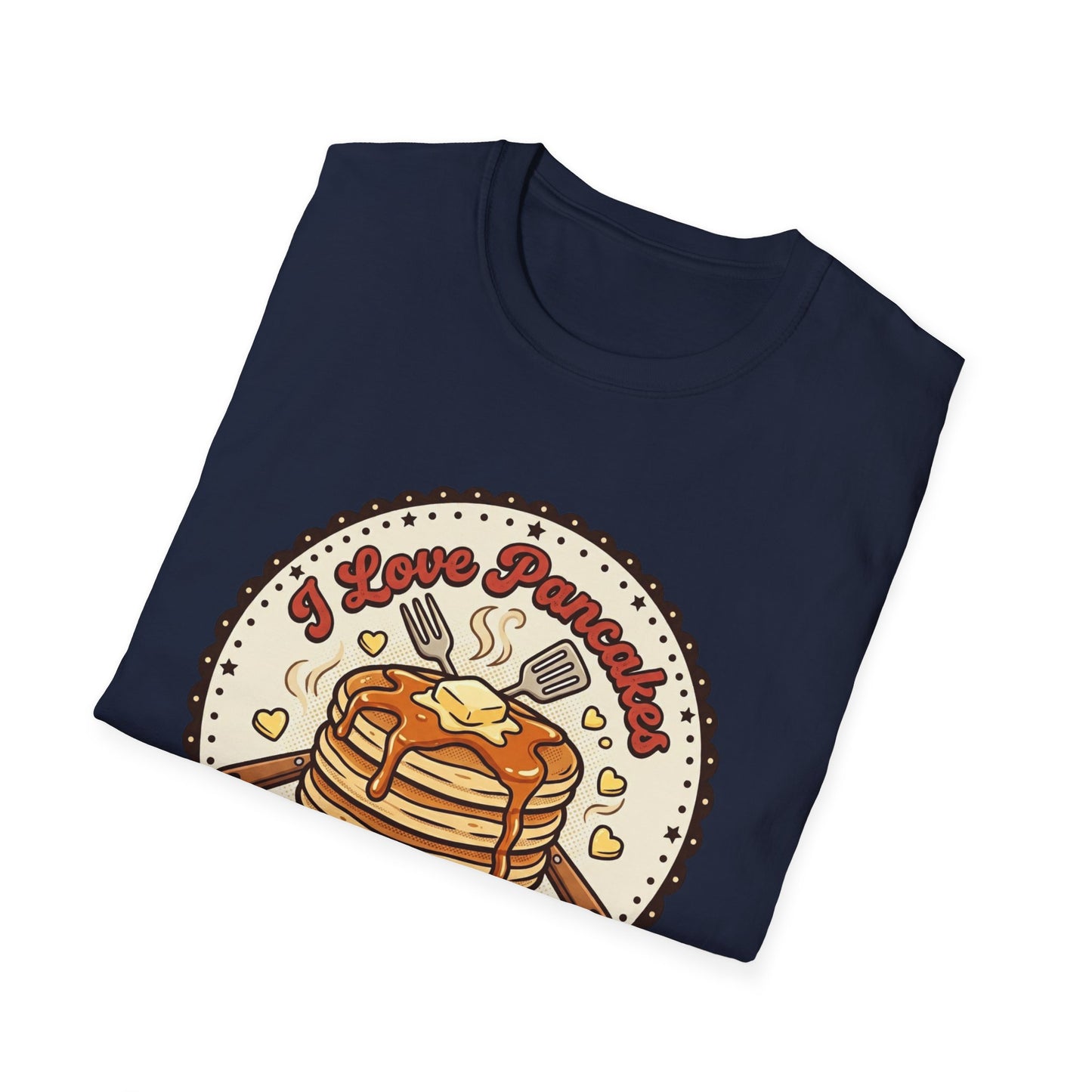 Pancake Love T-Shirt — Cute Stack of Pancakes Breakfast Tee