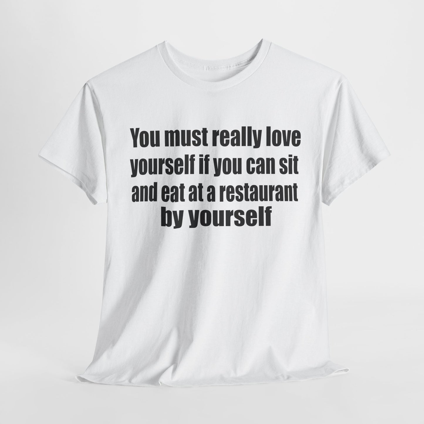 Self-Love Quote Unisex Heavy Cotton Tee