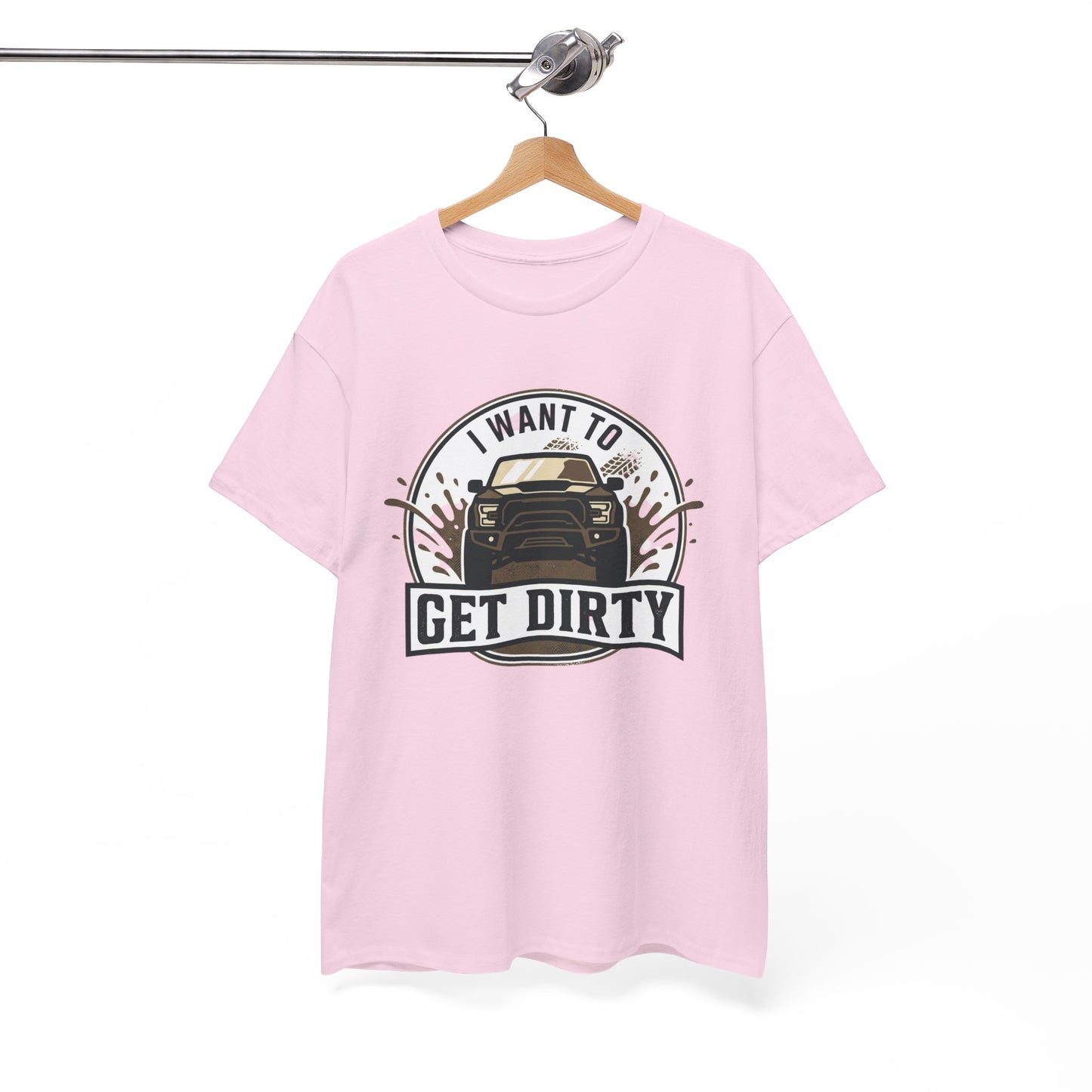 Get Dirty Truck Tee — Off-Road Adventure Graphic T-Shirt