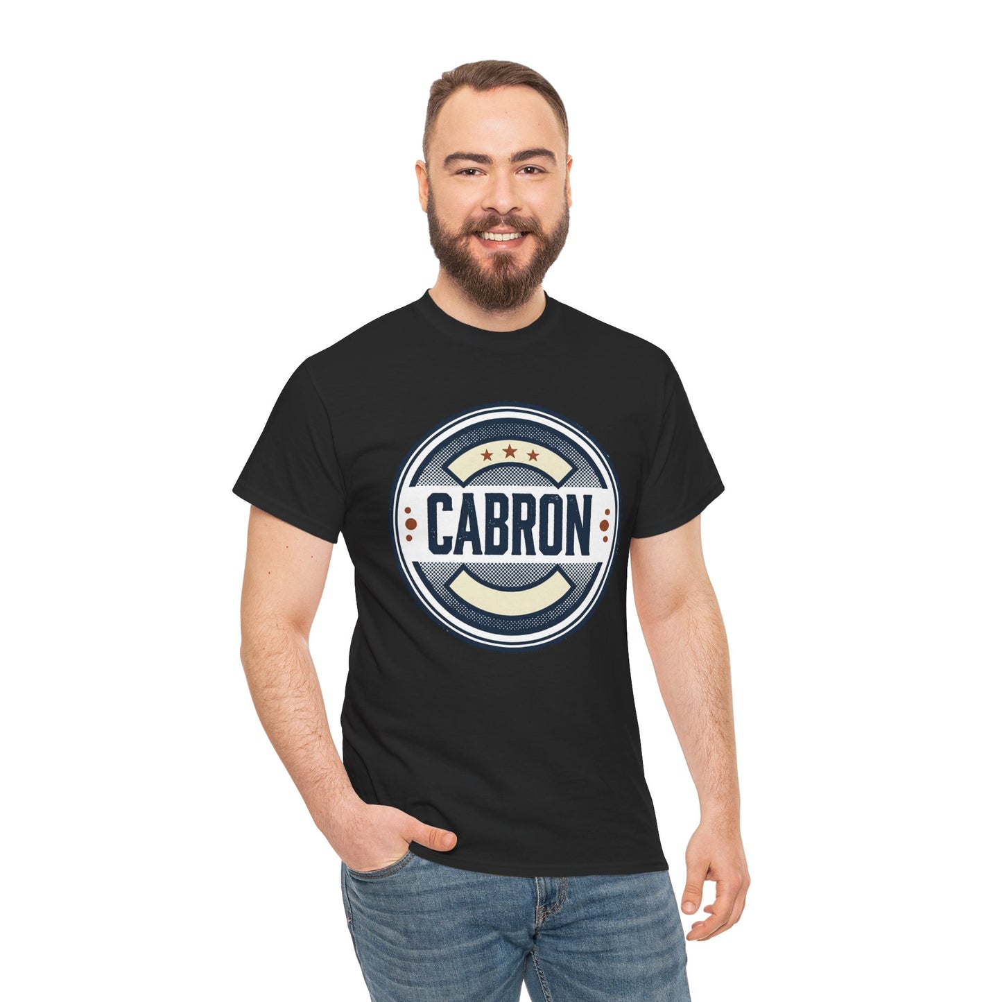 Cabron Retro Emblem T‑Shirt