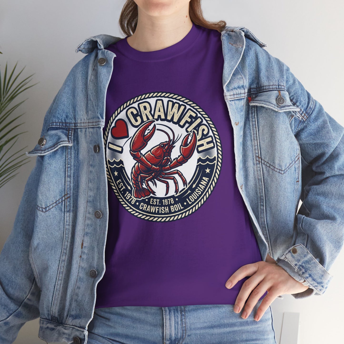 Crawfish Boil T-Shirt - I  Crawfish Seafood Festival Tee