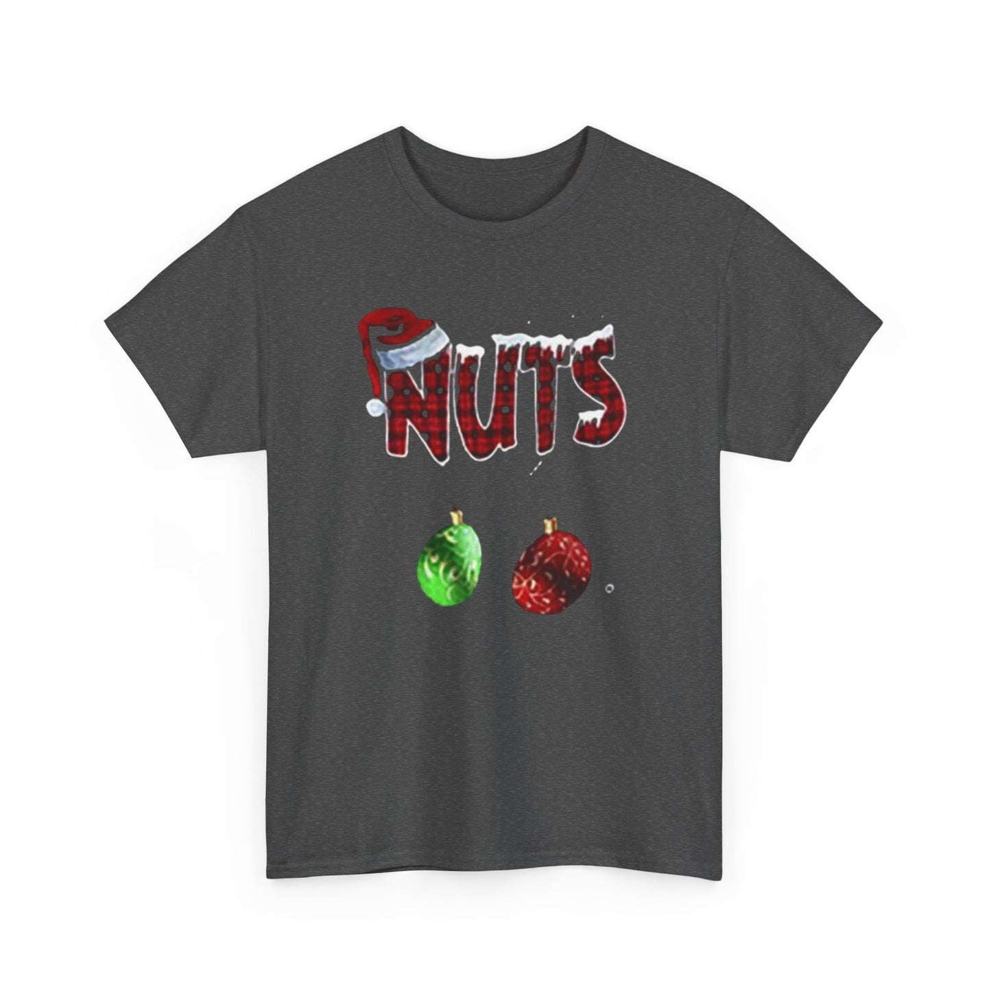 Holiday 'Nuts' Tee — Funny Christmas Ornament Graphic T-Shirt Printify