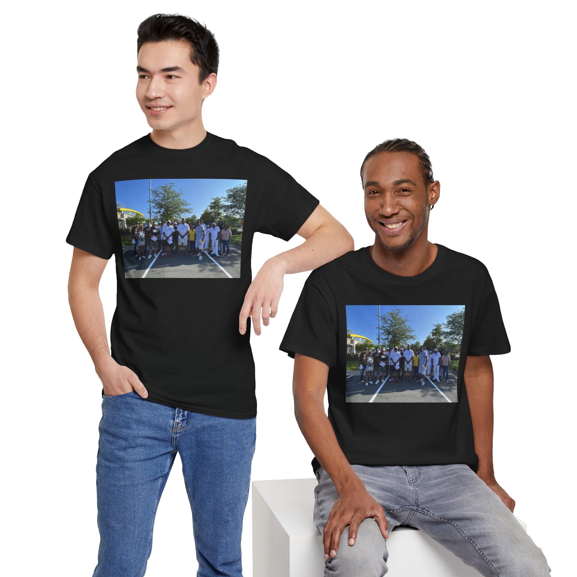 C-RYDERZ Photo Group Tee — Personalized Group Photo T-Shirt Printify