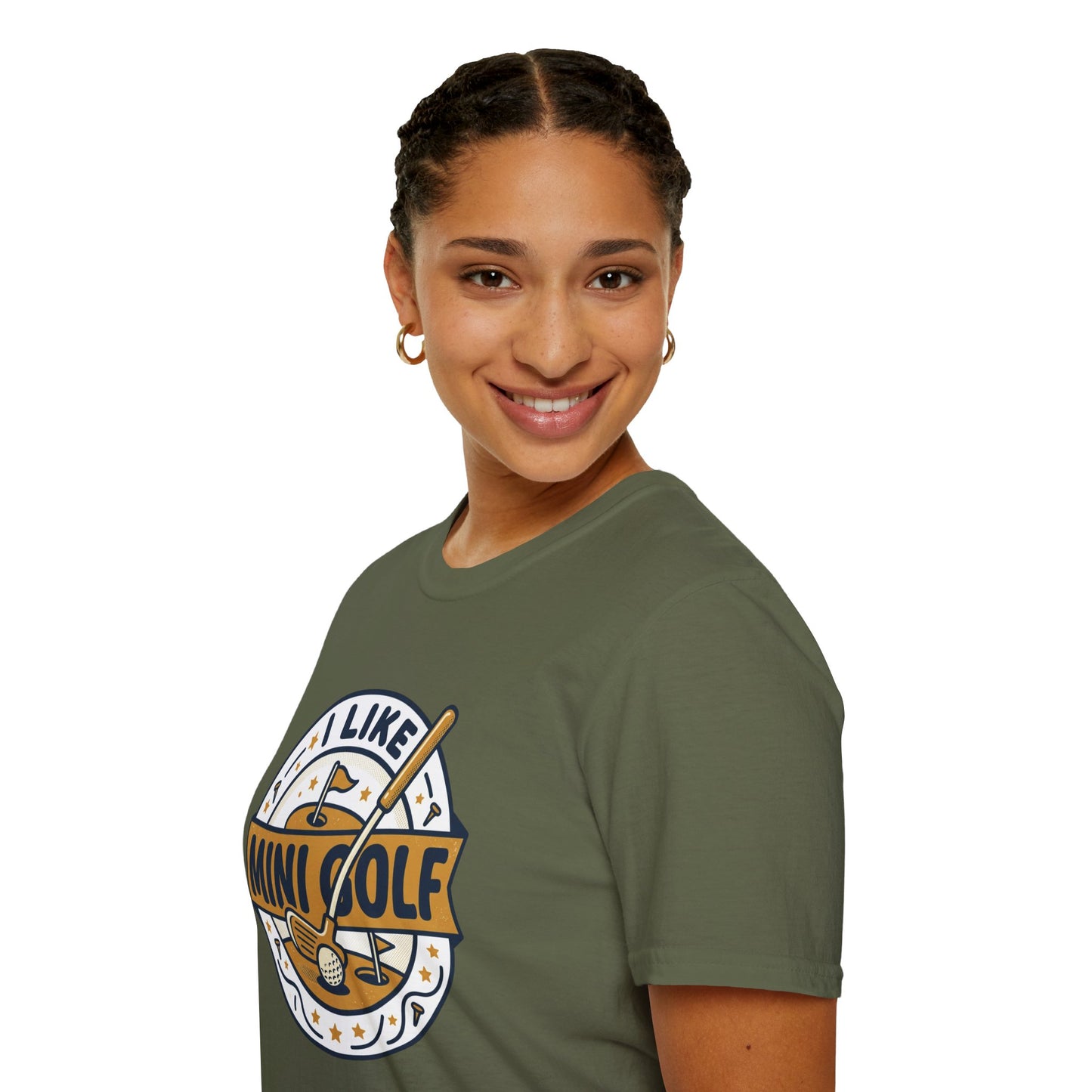 I Like Mini Golf T-Shirt — Retro Mini-Golf Graphic Tee for Fans & Players