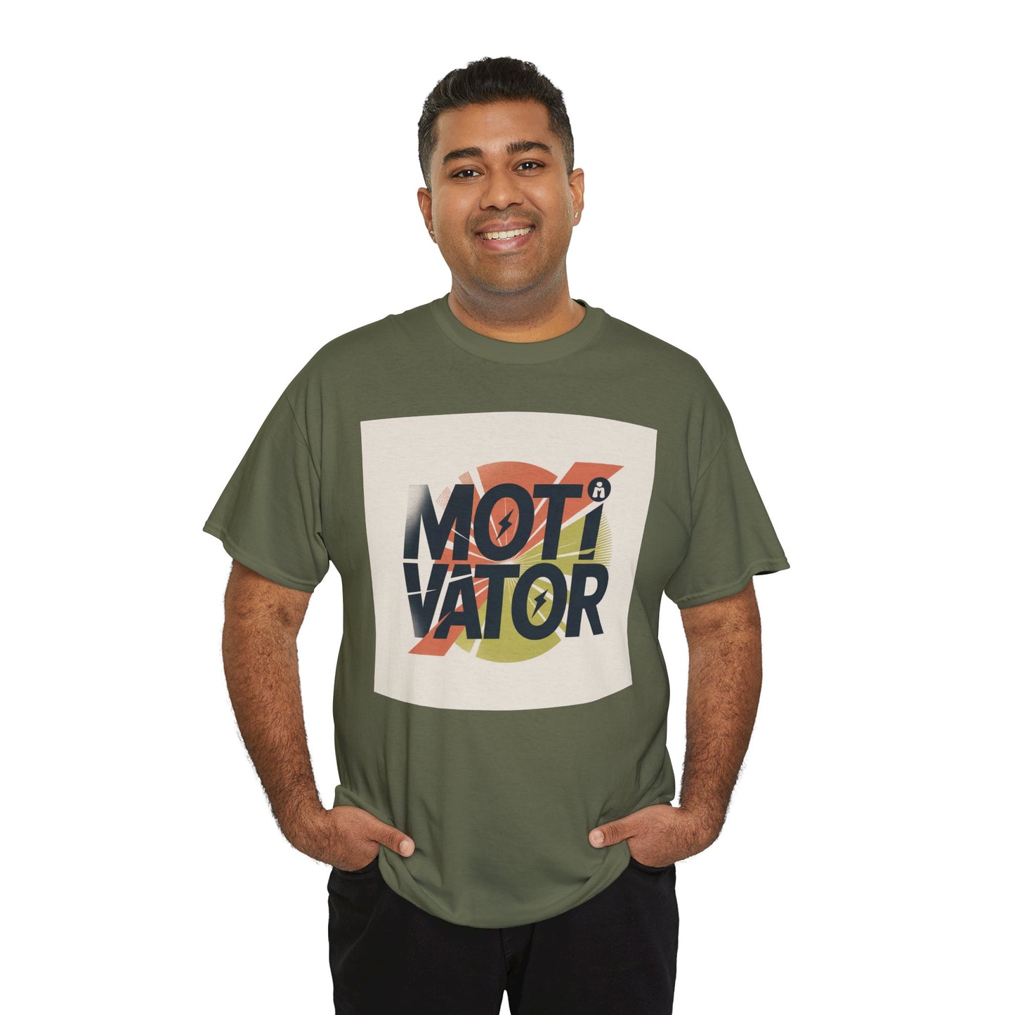 Motivator Retro Graphic Tee — Vintage-Inspired Motivational Shirt