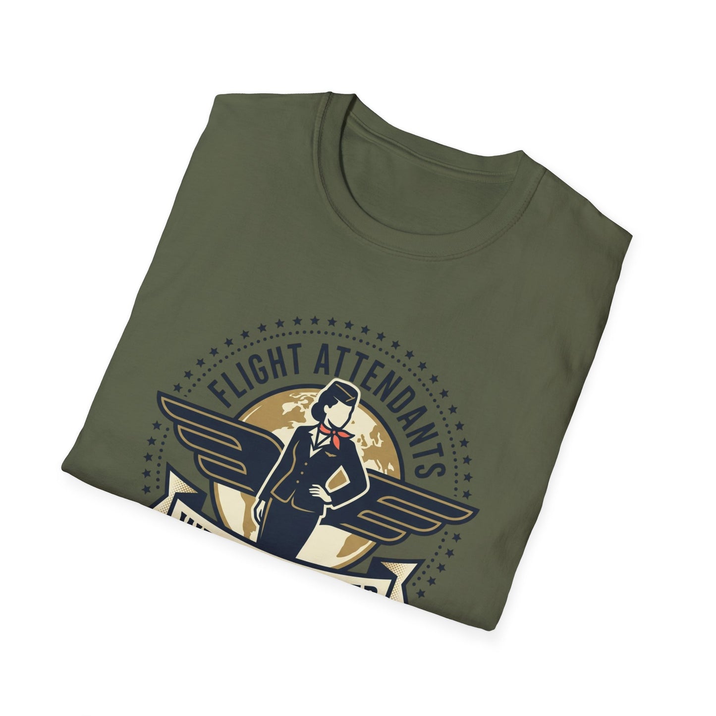Flight Attendant ‘Well-Traveled’ T-Shirt