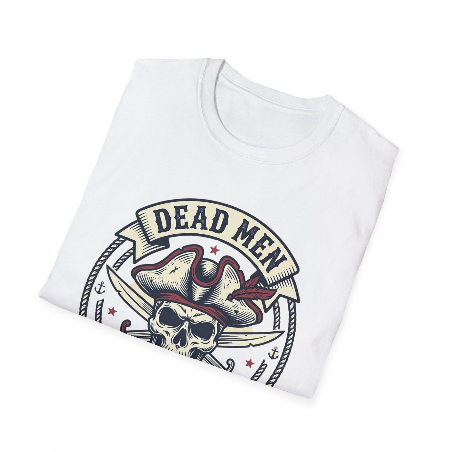 Pirate Skull Tee — "Dead Men Tell No Lies" Graphic T-Shirt