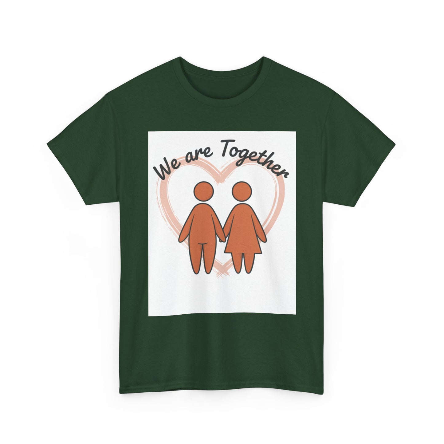 We Are Together Couple Tee — Matching Relationship T-Shirt