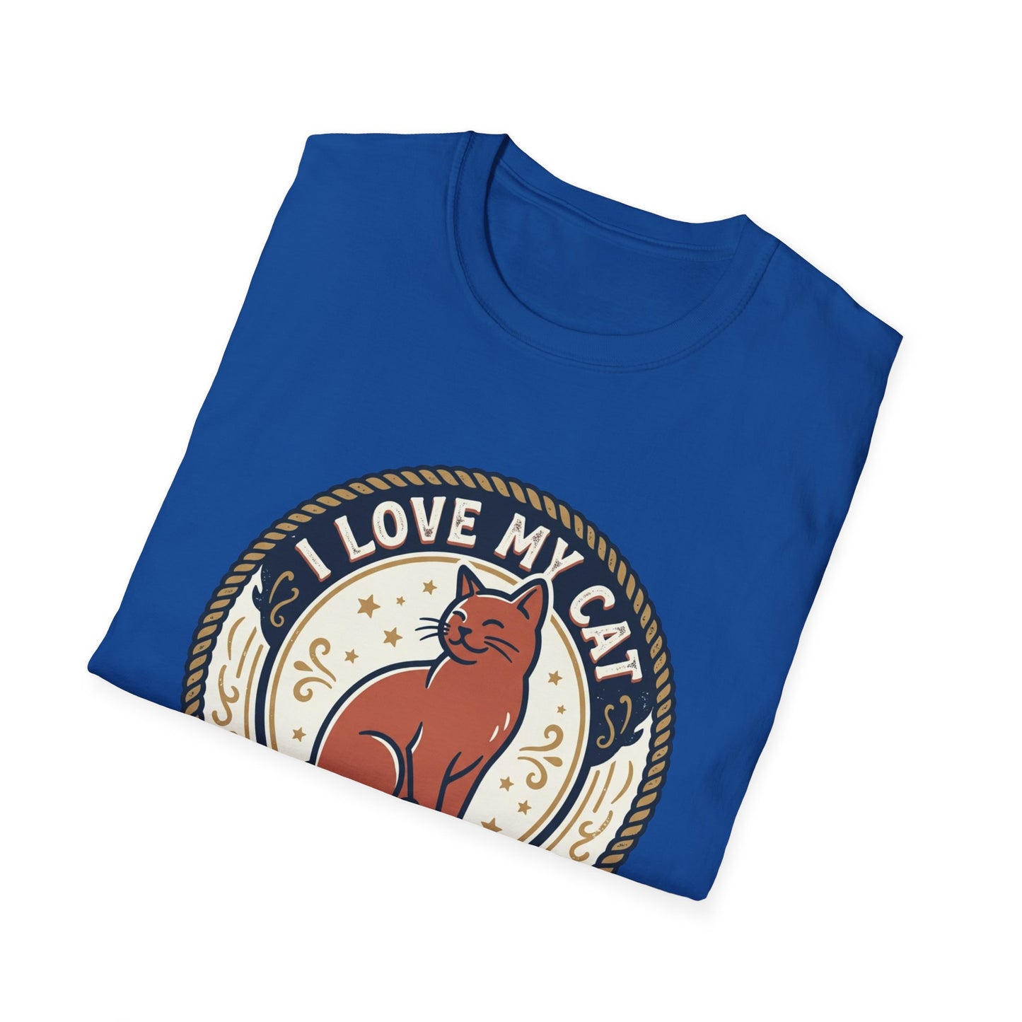 I Love My Cat T-Shirt — "I Love My Cat More Than Most People I Know" Cat Lover Tee