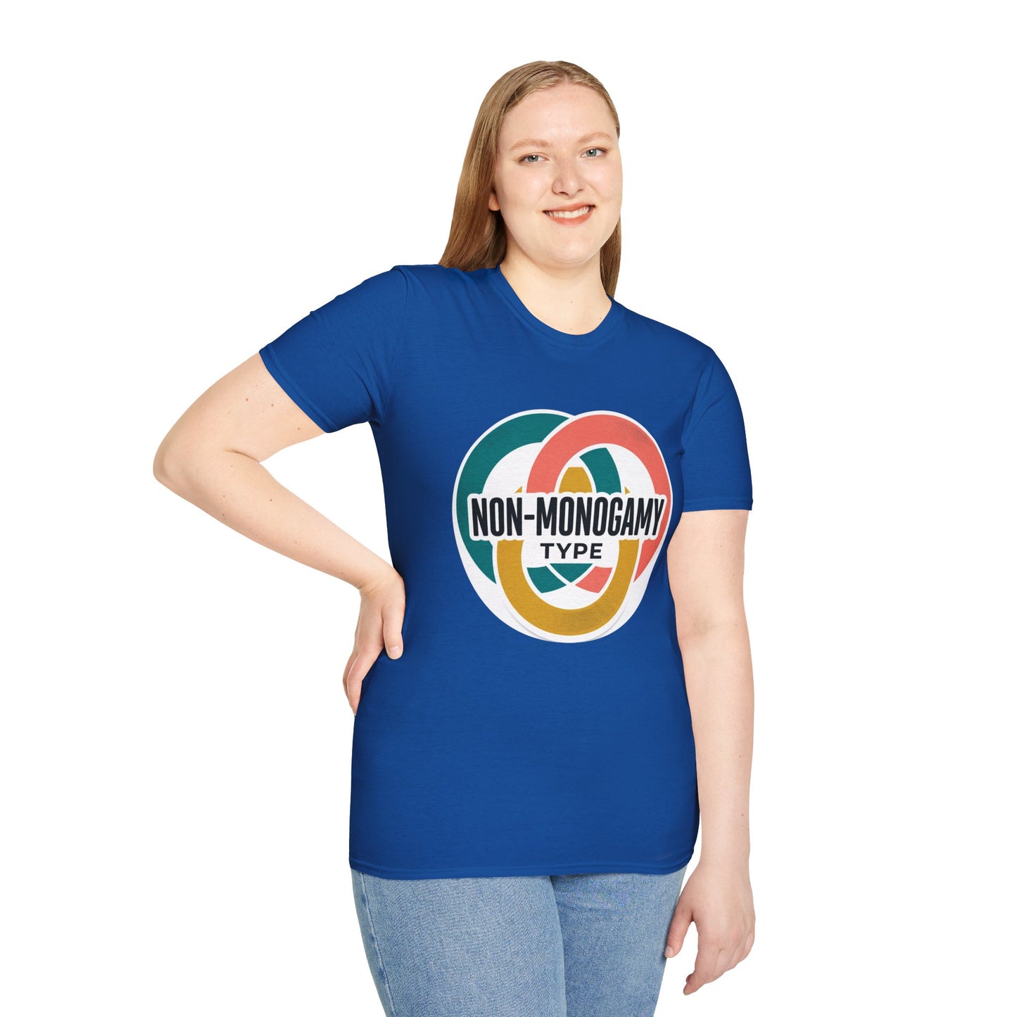 Non-Monogamy Type T-Shirt — Retro Polyamory Pride Tee Printify